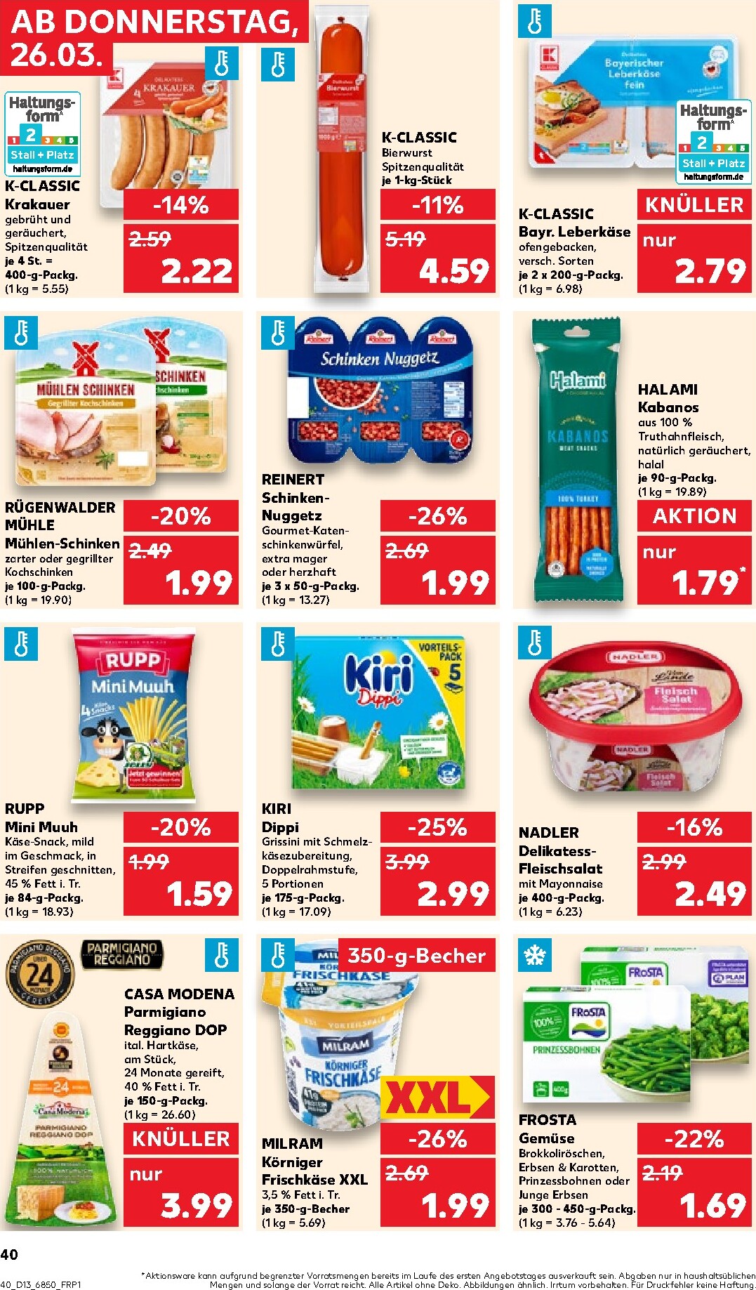 kaufland - Kaufland-Prospekt gültig vom 26.03.2026 bis 01.04.2026 - page: 40