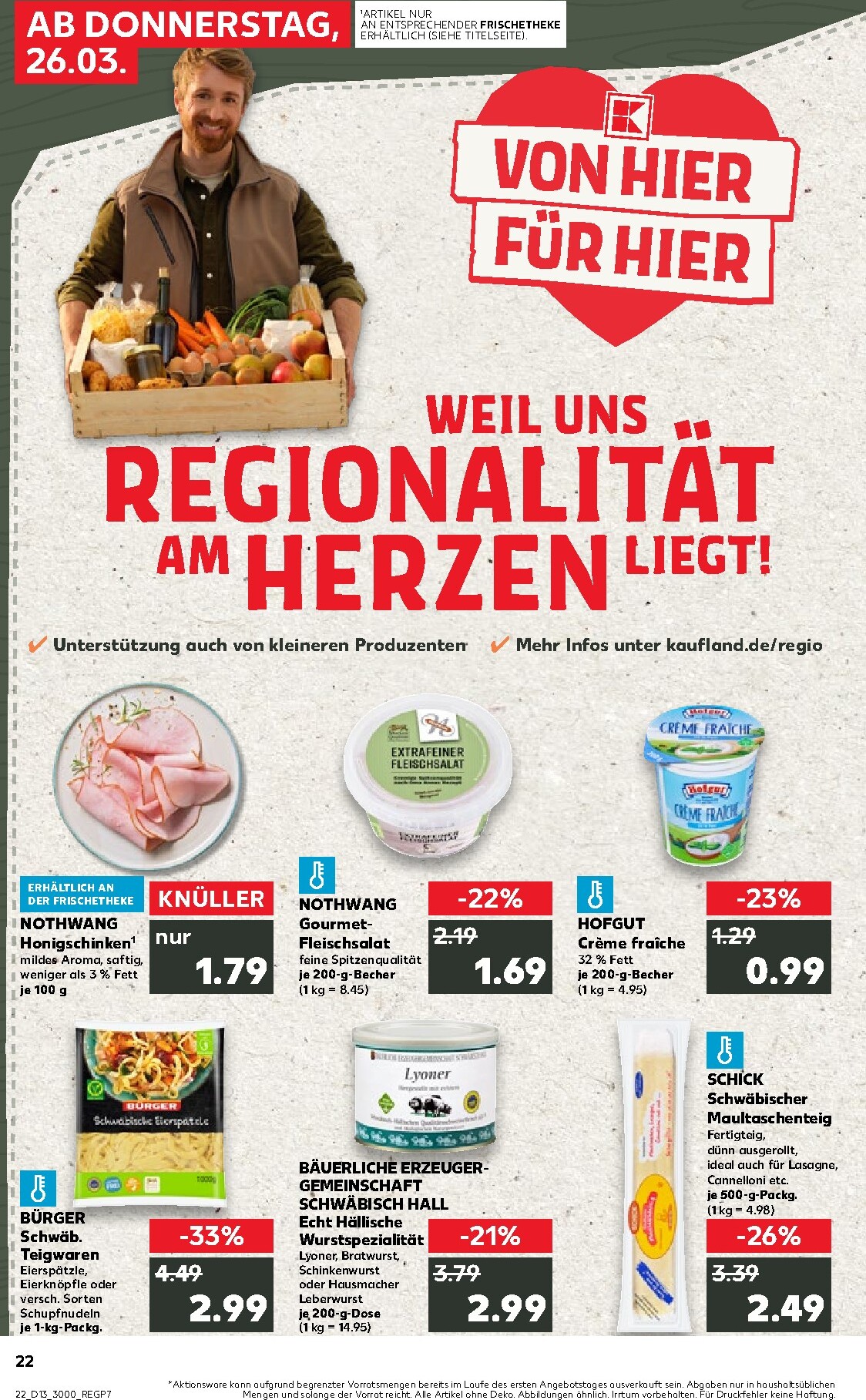 kaufland - Kaufland-Prospekt gültig vom 26.03.2026 bis 01.04.2026 - page: 22