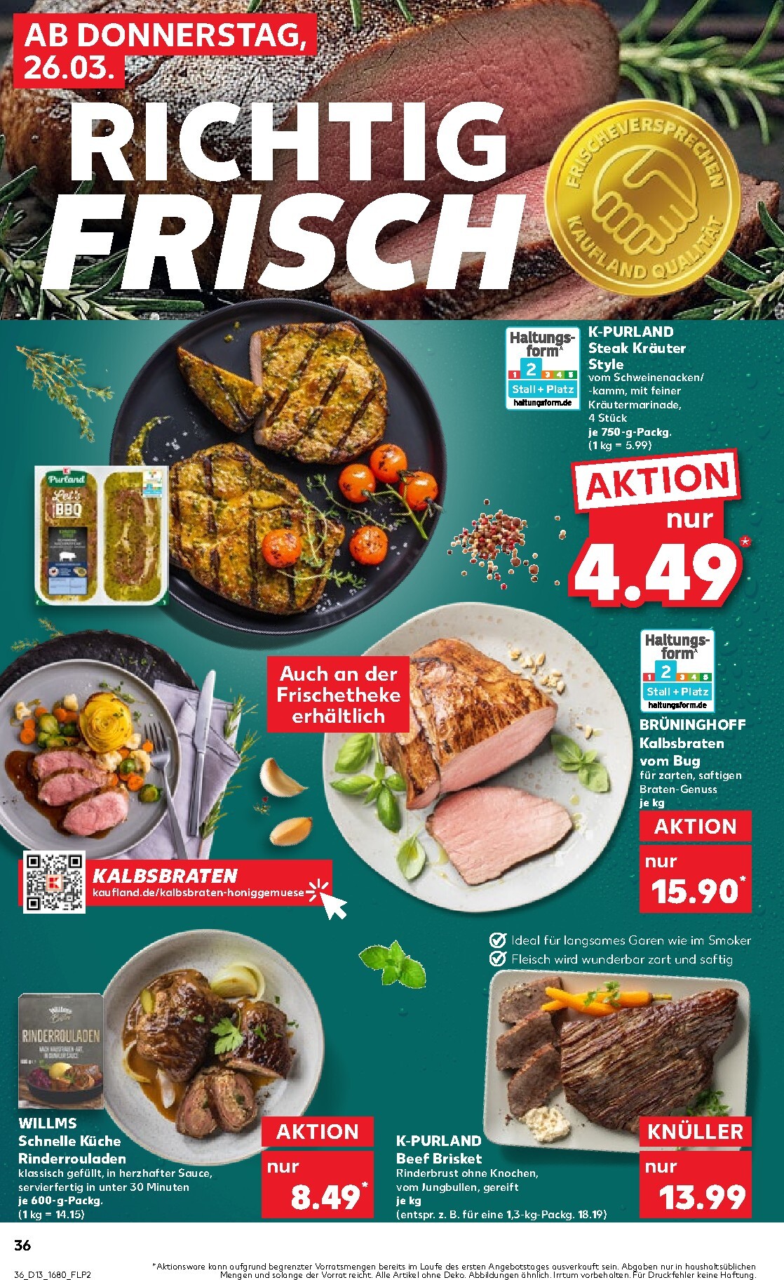 kaufland - Kaufland-Prospekt gültig vom 26.03.2026 bis 01.04.2026 - page: 36