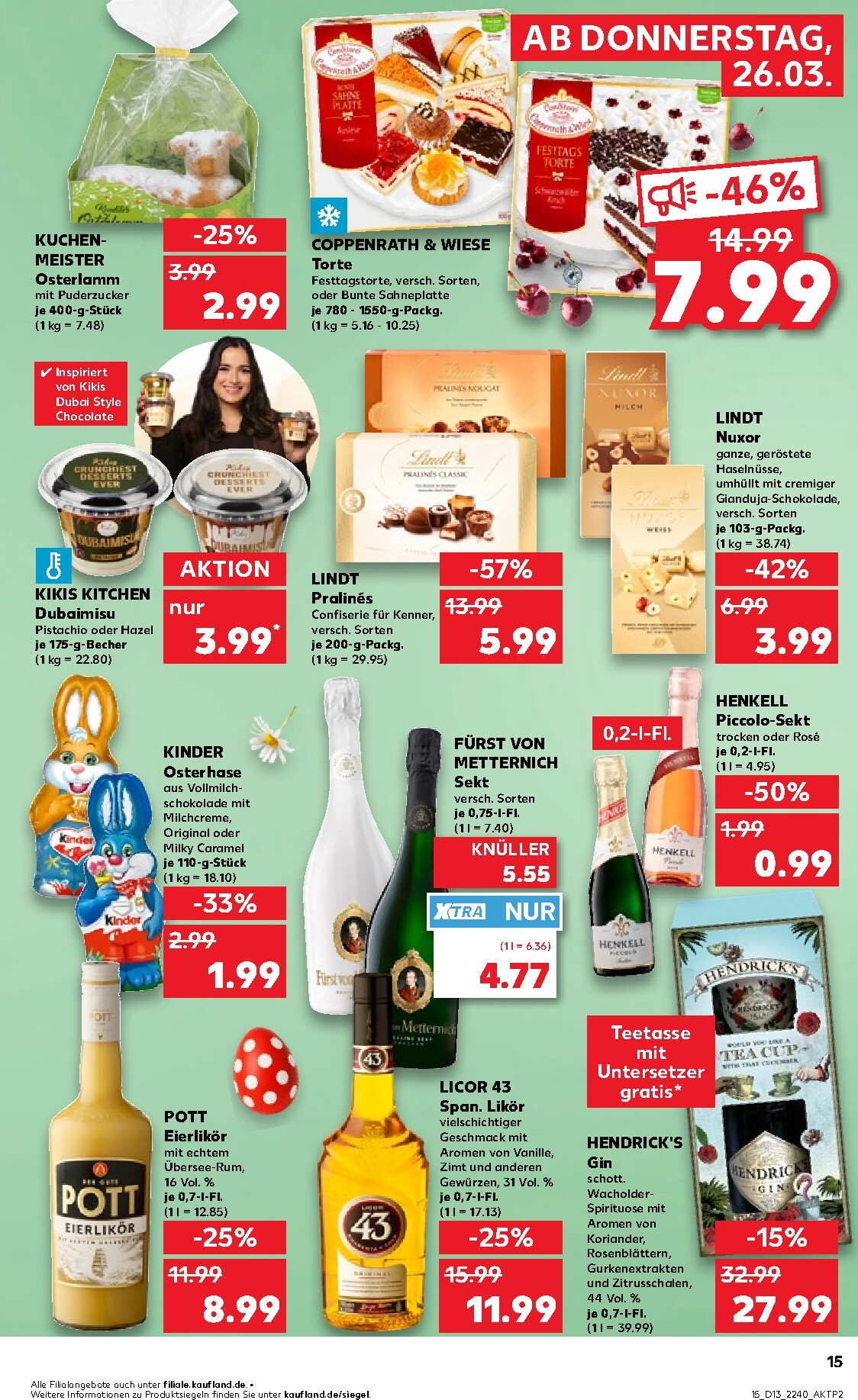 kaufland - Kaufland-Prospekt gültig vom 26.03.2026 bis 01.04.2026 - page: 15