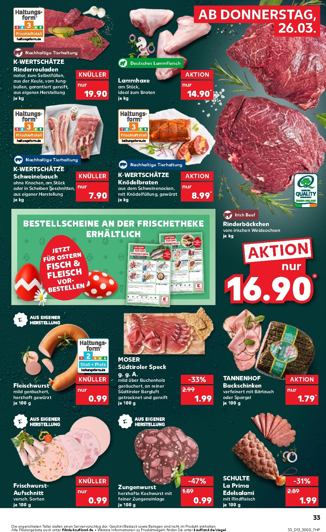 kaufland - Kaufland-Prospekt gültig vom 26.03.2026 bis 01.04.2026 - page: 33