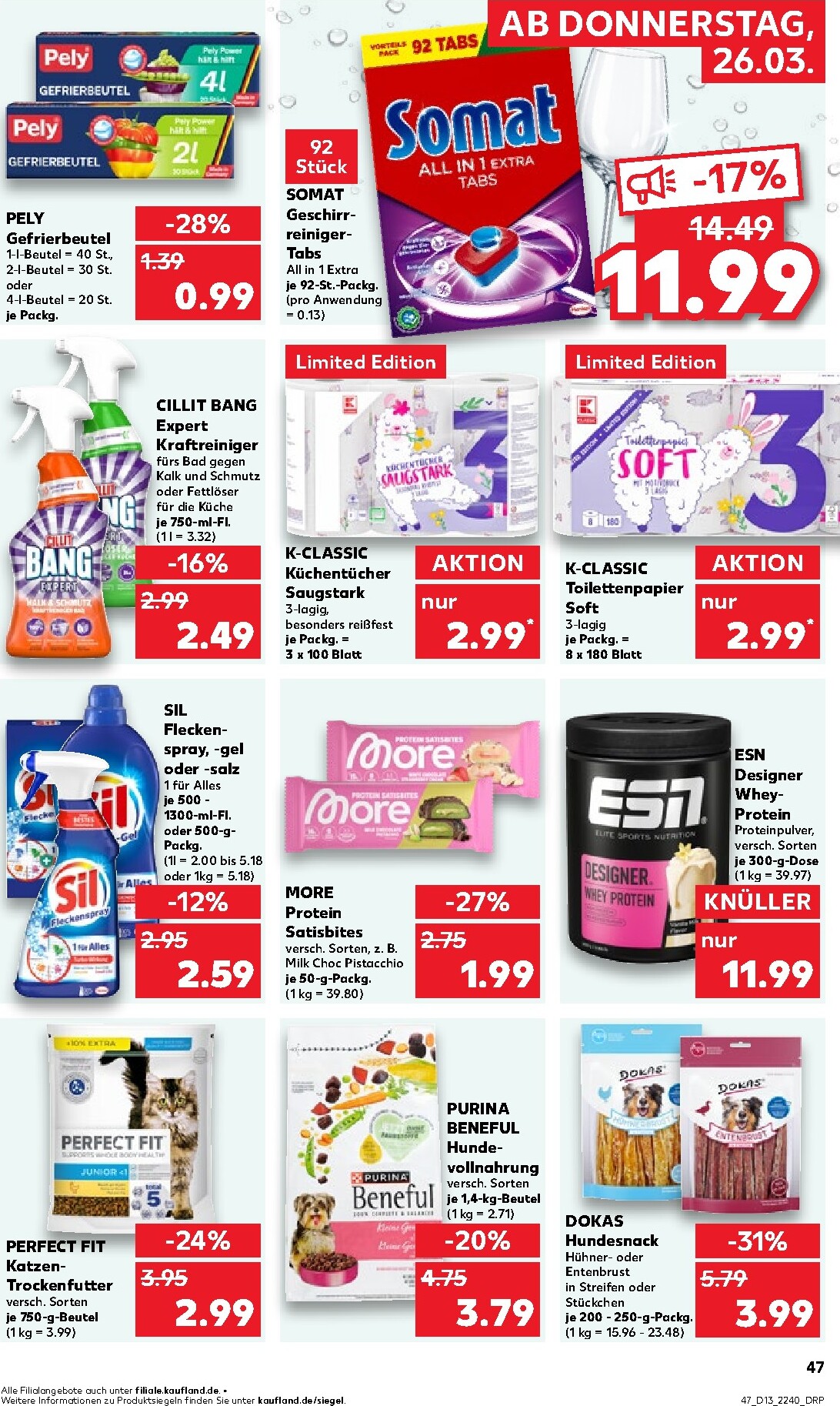 kaufland - Kaufland-Prospekt gültig vom 26.03.2026 bis 01.04.2026 - page: 47