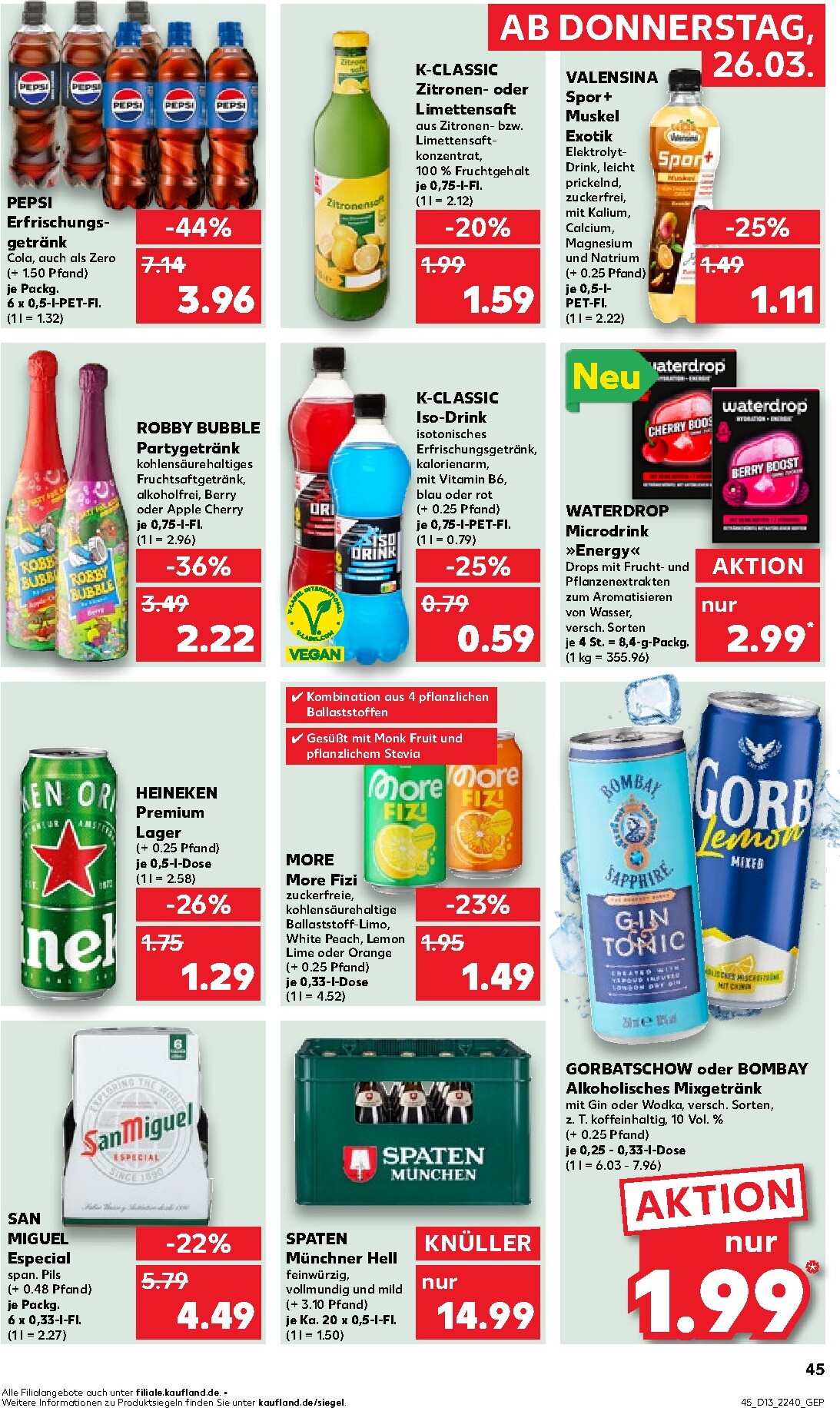 kaufland - Kaufland-Prospekt gültig vom 26.03.2026 bis 01.04.2026 - page: 45