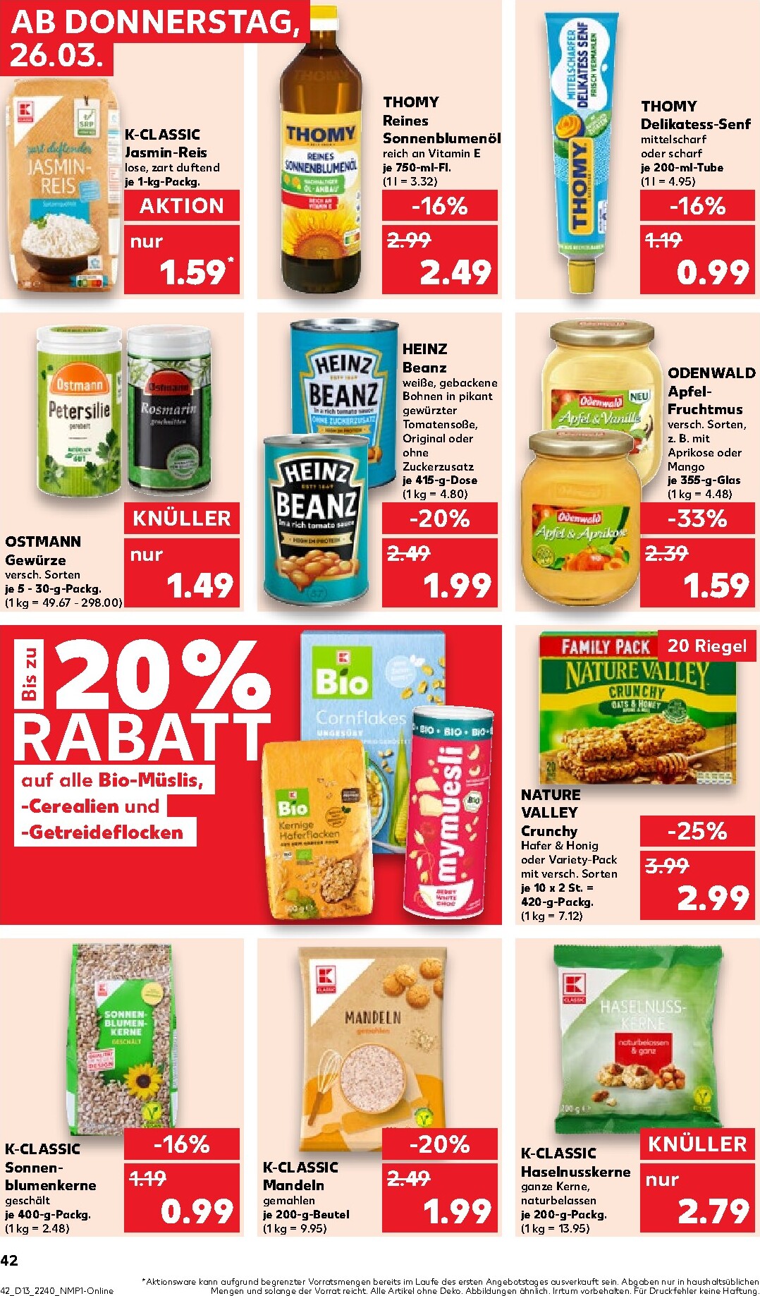 kaufland - Kaufland-Prospekt gültig vom 26.03.2026 bis 01.04.2026 - page: 42
