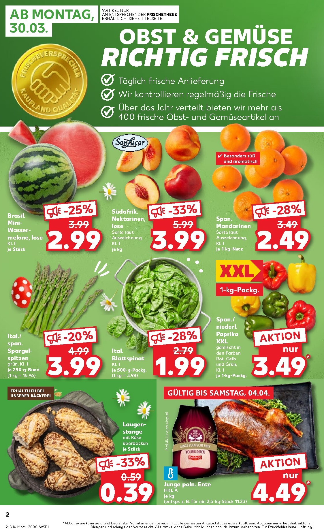 kaufland - Kaufland - Angebote ab Montag-Prospekt gültig vom 30.03.2026 bis 01.04.2026 - page: 2