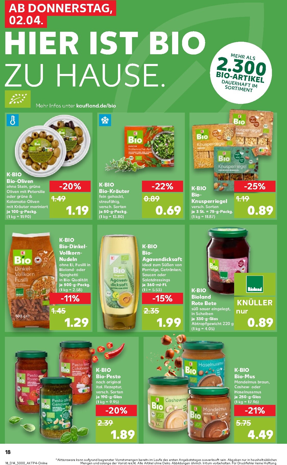 kaufland - Kaufland-Prospekt gültig vom 02.04.2026 bis 08.04.2026 - page: 18