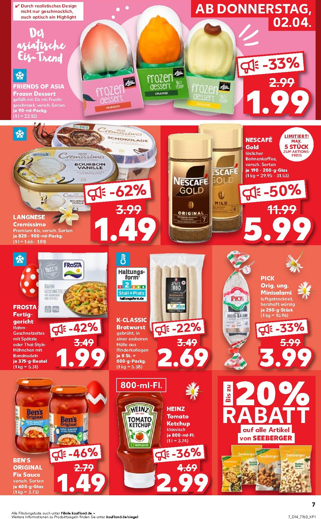 kaufland - Kaufland-Prospekt gültig vom 02.04.2026 bis 08.04.2026 - page: 7