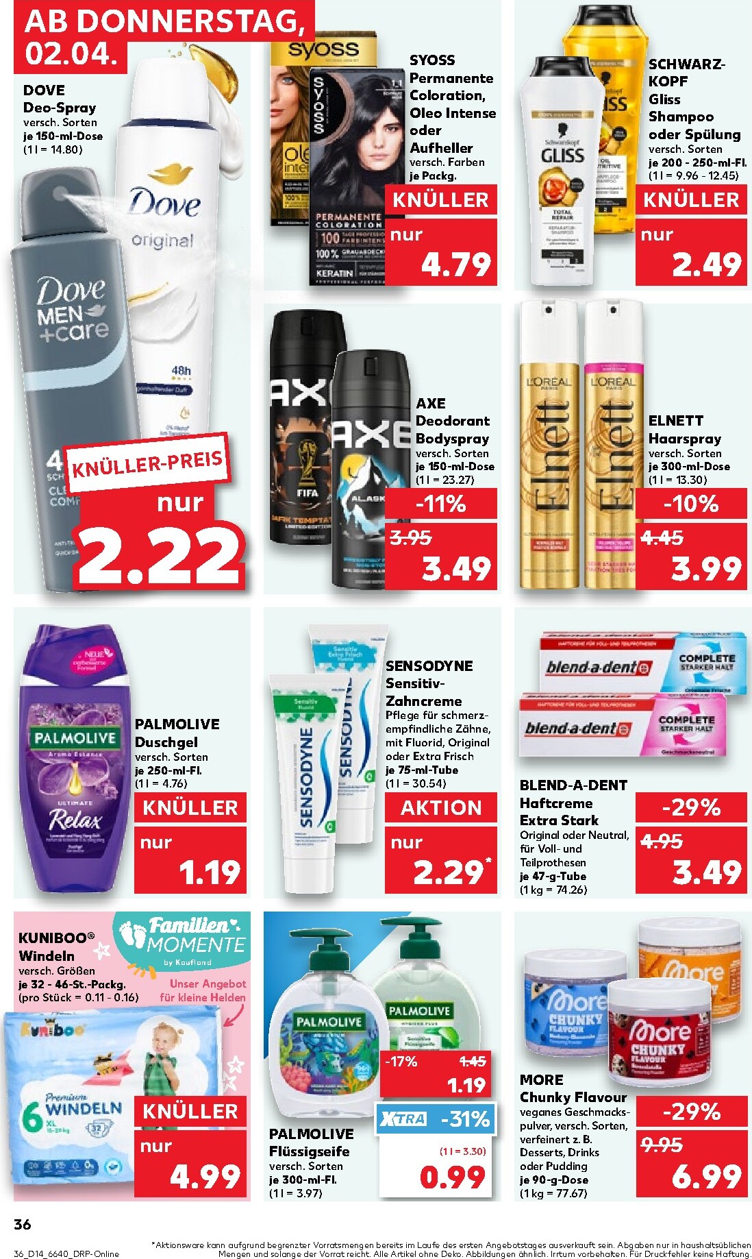 kaufland - Kaufland-Prospekt gültig vom 02.04.2026 bis 08.04.2026 - page: 34