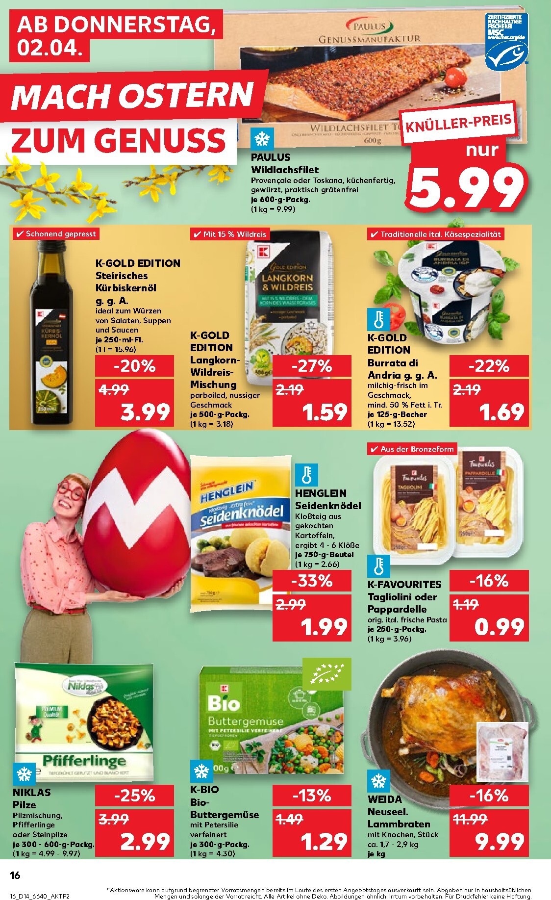 kaufland - Kaufland-Prospekt gültig vom 02.04.2026 bis 08.04.2026 - page: 16