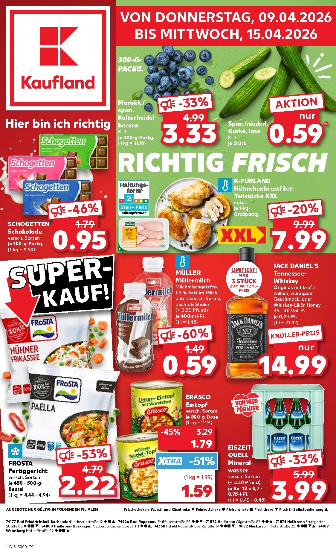 kaufland - Kaufland-Prospekt gültig vom 09.04.2026 bis 15.04.2026