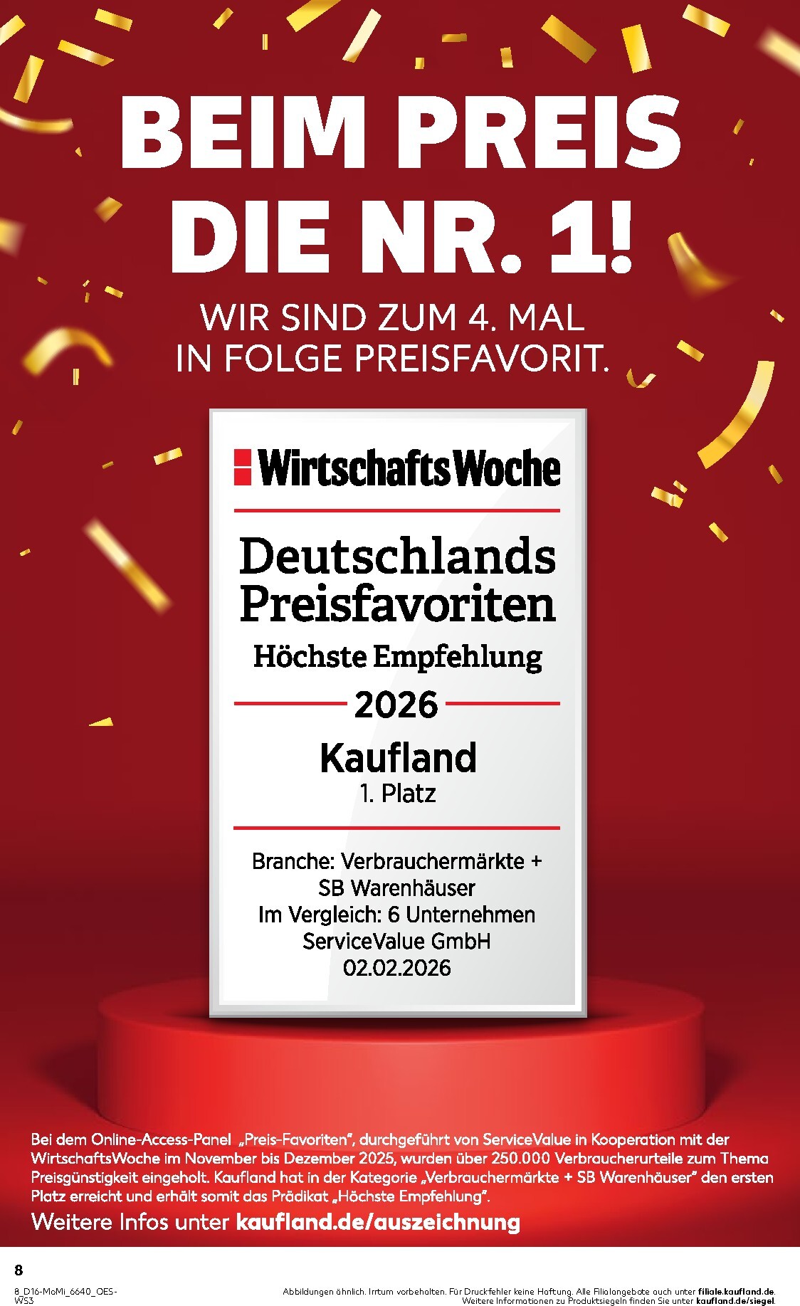kaufland - Kaufland - Angebote ab Montag Prospekt nächste Woche – von Montag 13.04.2026 bis Mittwoch 15.04.2026 - page: 8