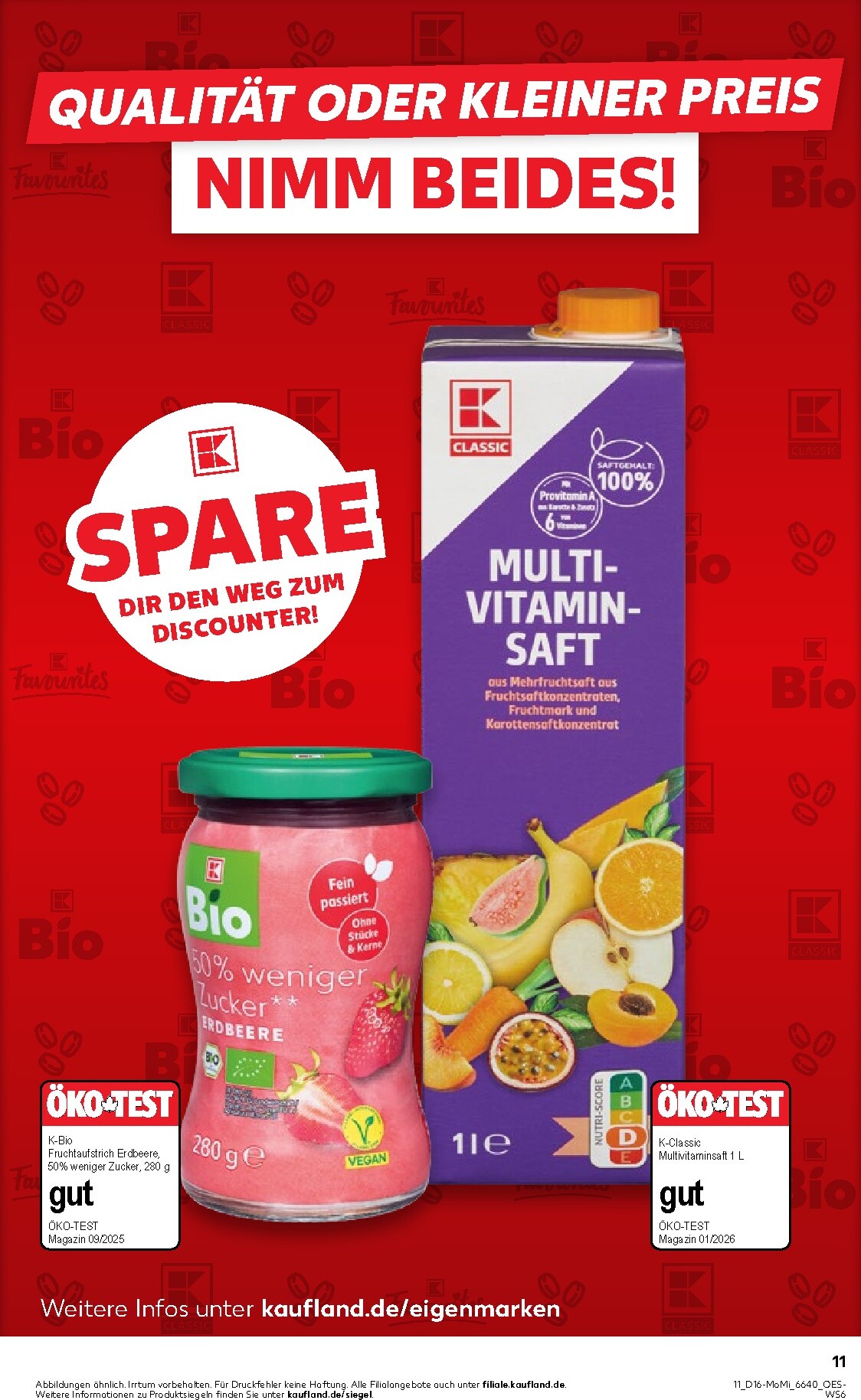 kaufland - Kaufland - Angebote ab Montag Prospekt nächste Woche – von Montag 13.04.2026 bis Mittwoch 15.04.2026 - page: 11