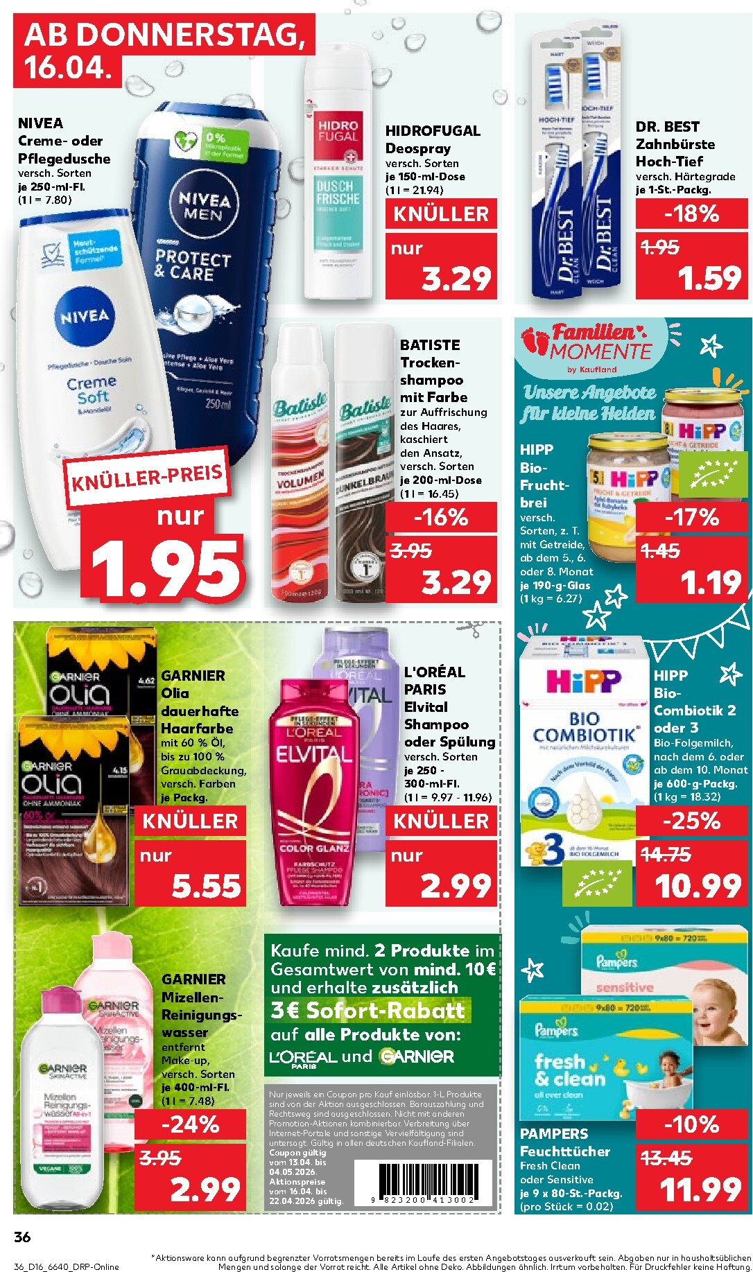 kaufland - Kaufland Prospekt nächste Woche – von Donnerstag 16.04.2026 bis Mittwoch 22.04.2026 - page: 36