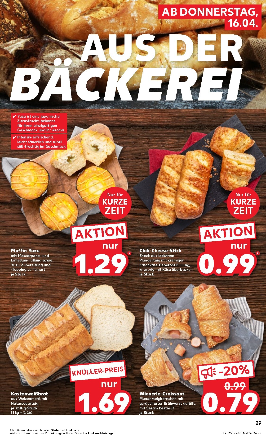 kaufland - Kaufland Prospekt nächste Woche – von Donnerstag 16.04.2026 bis Mittwoch 22.04.2026 - page: 29