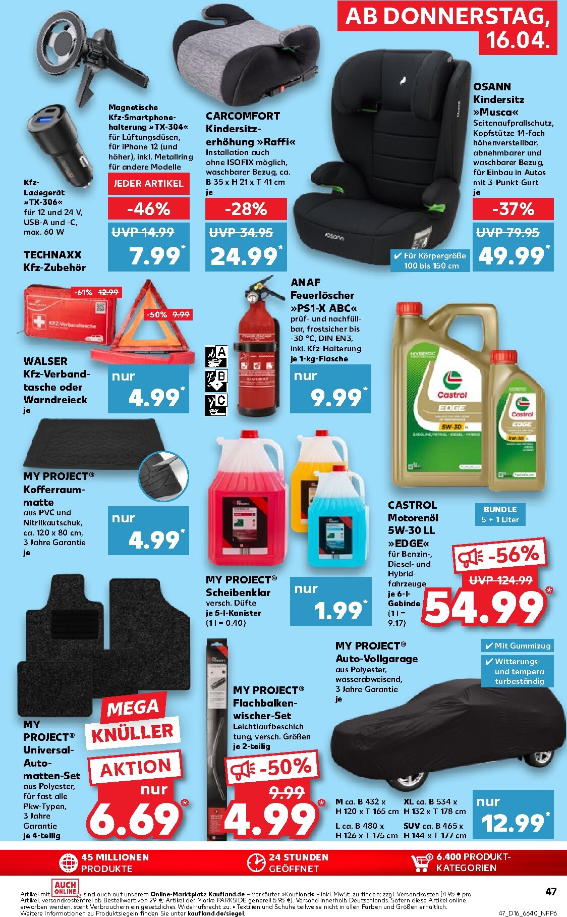 kaufland - Kaufland Prospekt nächste Woche – von Donnerstag 16.04.2026 bis Mittwoch 22.04.2026 - page: 47