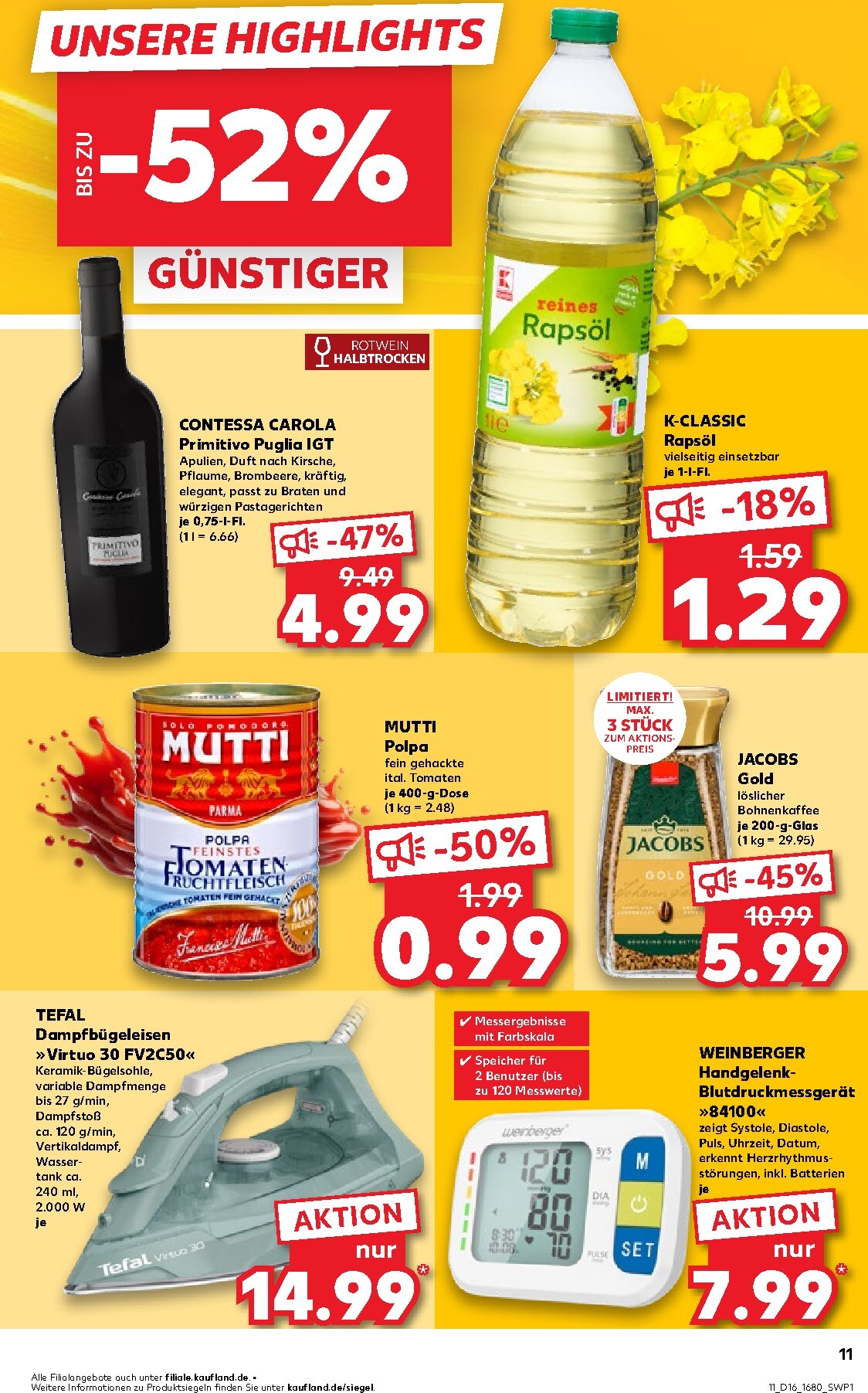 kaufland - Kaufland Prospekt nächste Woche – von Donnerstag 16.04.2026 bis Mittwoch 22.04.2026 - page: 11