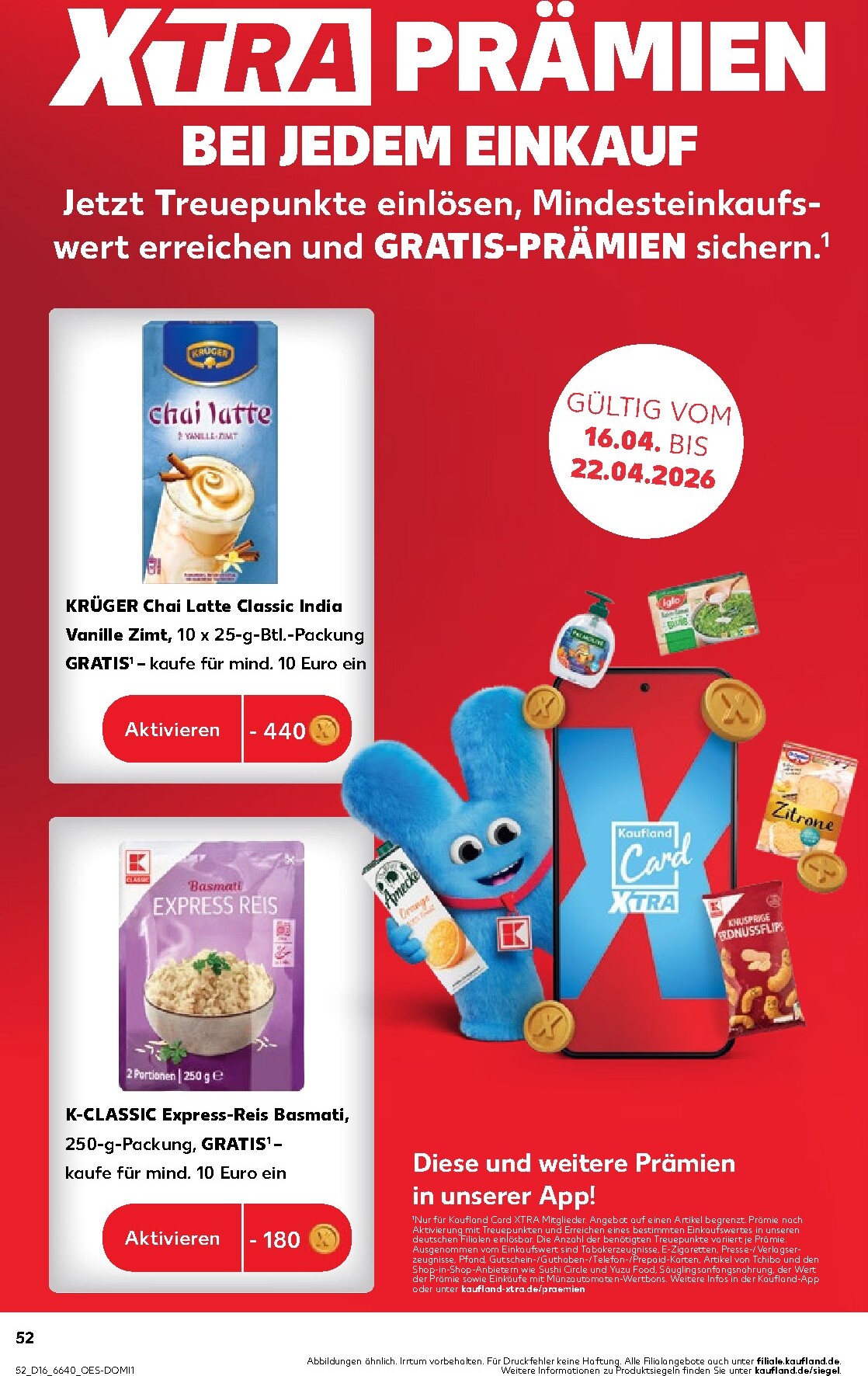 kaufland - Kaufland Prospekt nächste Woche – von Donnerstag 16.04.2026 bis Mittwoch 22.04.2026 - page: 52