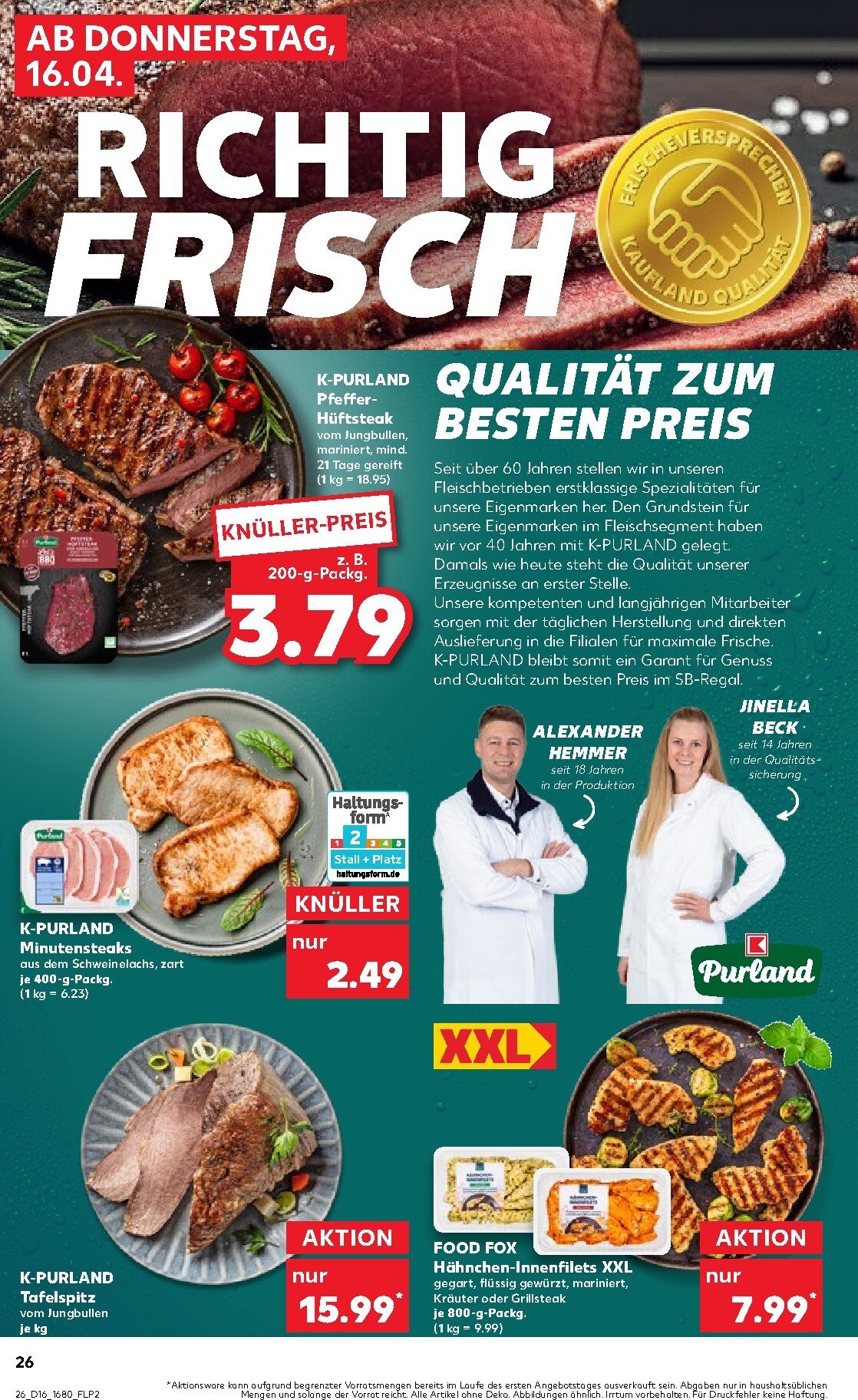 kaufland - Kaufland Prospekt nächste Woche – von Donnerstag 16.04.2026 bis Mittwoch 22.04.2026 - page: 26
