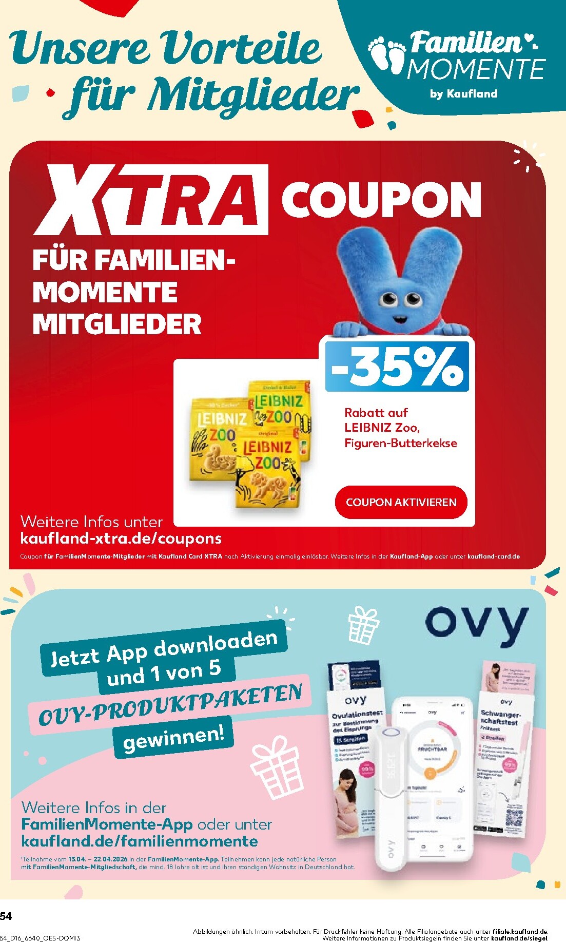 kaufland - Kaufland Prospekt nächste Woche – von Donnerstag 16.04.2026 bis Mittwoch 22.04.2026 - page: 54
