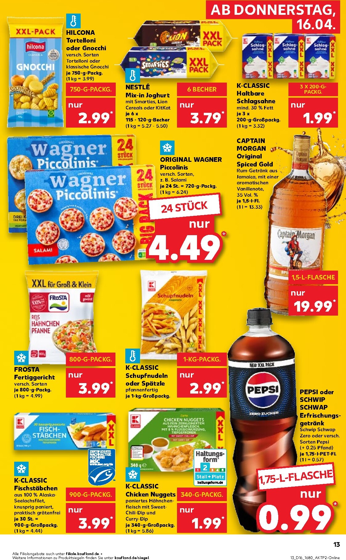 kaufland - Kaufland Prospekt nächste Woche – von Donnerstag 16.04.2026 bis Mittwoch 22.04.2026 - page: 13
