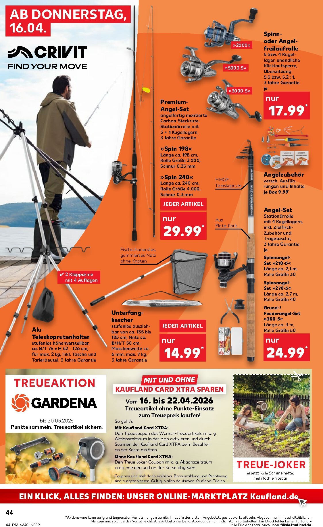 kaufland - Kaufland Prospekt nächste Woche – von Donnerstag 16.04.2026 bis Mittwoch 22.04.2026 - page: 44