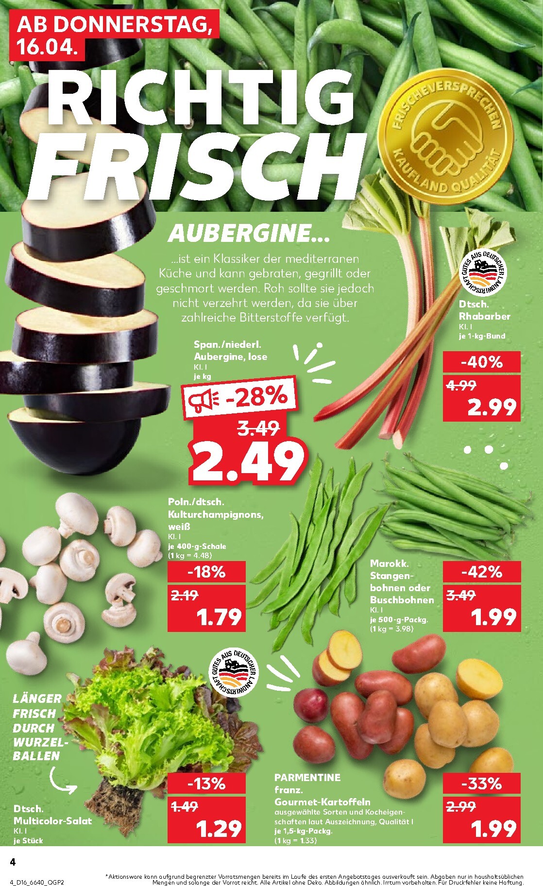 kaufland - Kaufland Prospekt nächste Woche – von Donnerstag 16.04.2026 bis Mittwoch 22.04.2026 - page: 4