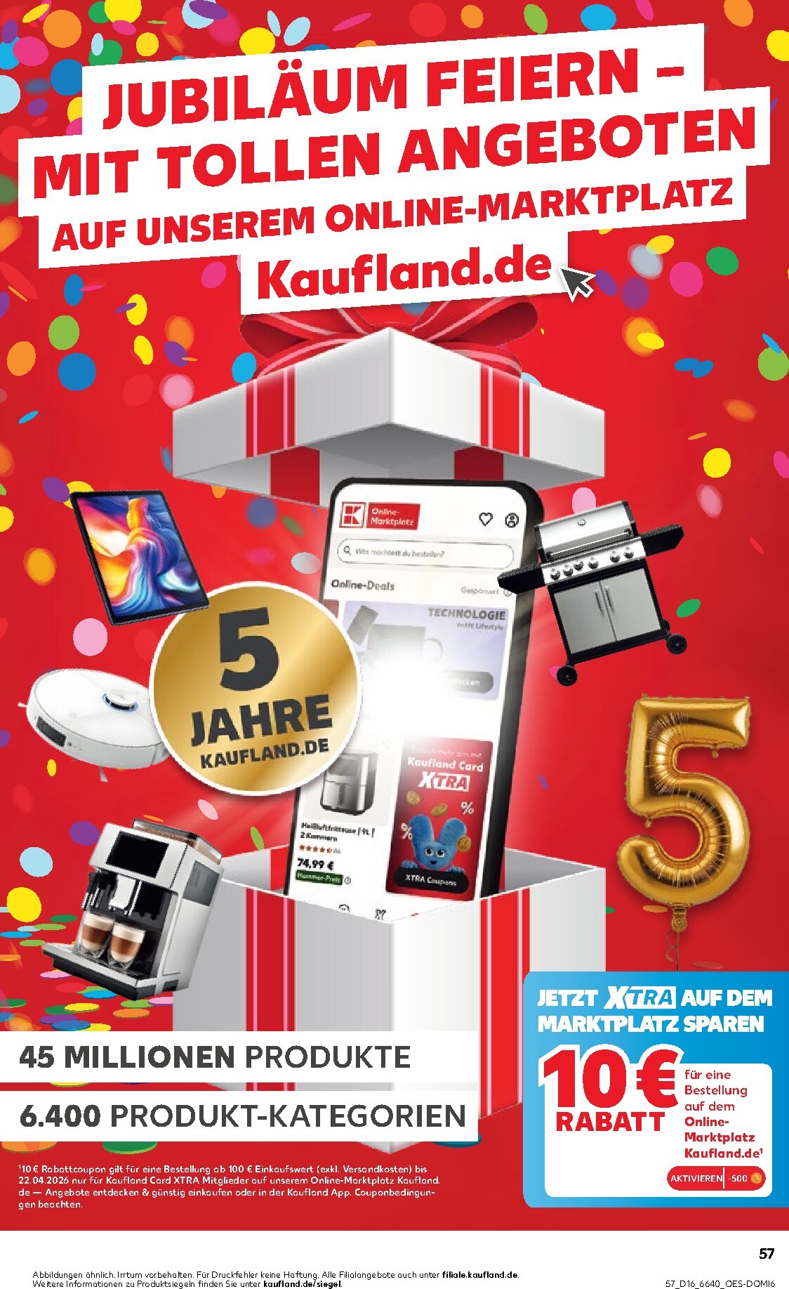 kaufland - Kaufland Prospekt nächste Woche – von Donnerstag 16.04.2026 bis Mittwoch 22.04.2026 - page: 57