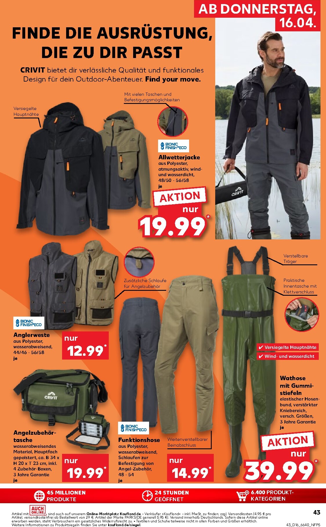 kaufland - Kaufland Prospekt nächste Woche – von Donnerstag 16.04.2026 bis Mittwoch 22.04.2026 - page: 43