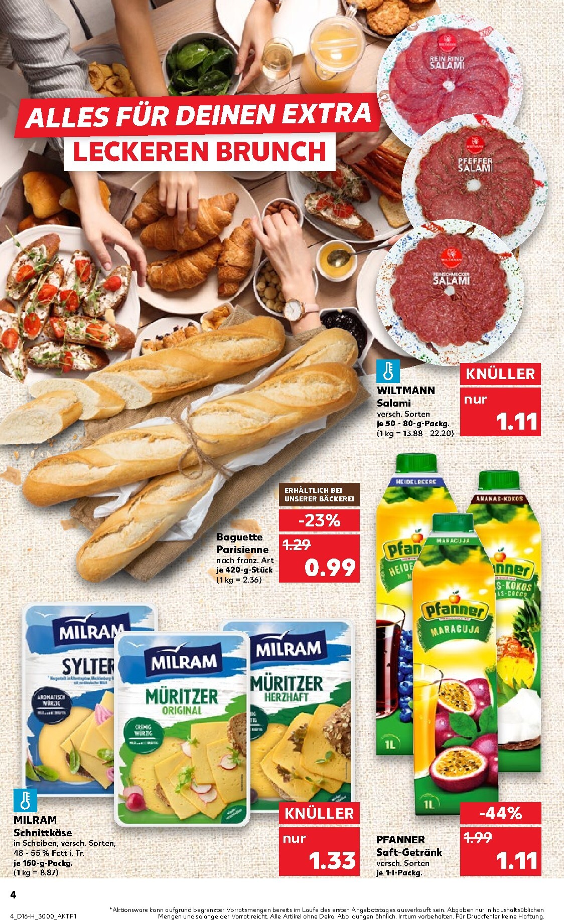 kaufland - Kaufland - Neckarsulm Prospekt nächste Woche – von Donnerstag 16.04.2026 bis Mittwoch 22.04.2026 - page: 4