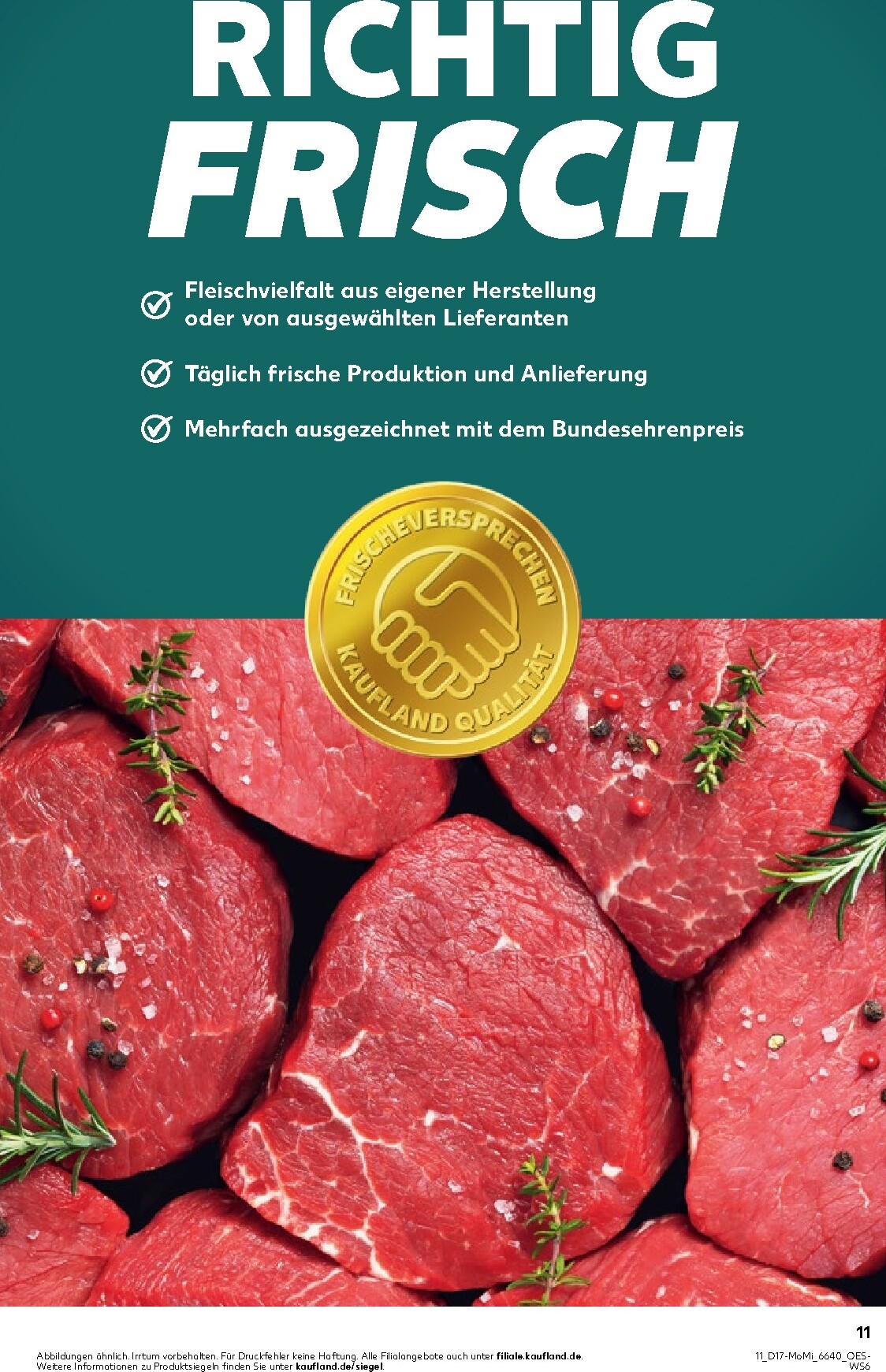 kaufland - Kaufland - Angebote ab Montag Prospekt nächste Woche – von Montag 20.04.2026 bis Mittwoch 22.04.2026 - page: 11