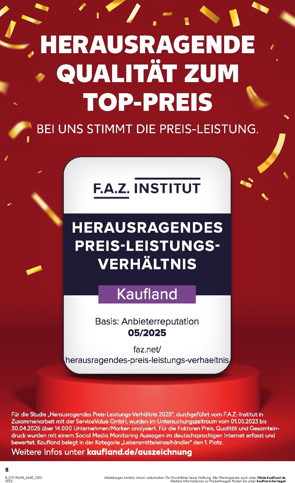 kaufland - Kaufland - Angebote ab Montag Prospekt nächste Woche – von Montag 20.04.2026 bis Mittwoch 22.04.2026 - page: 8