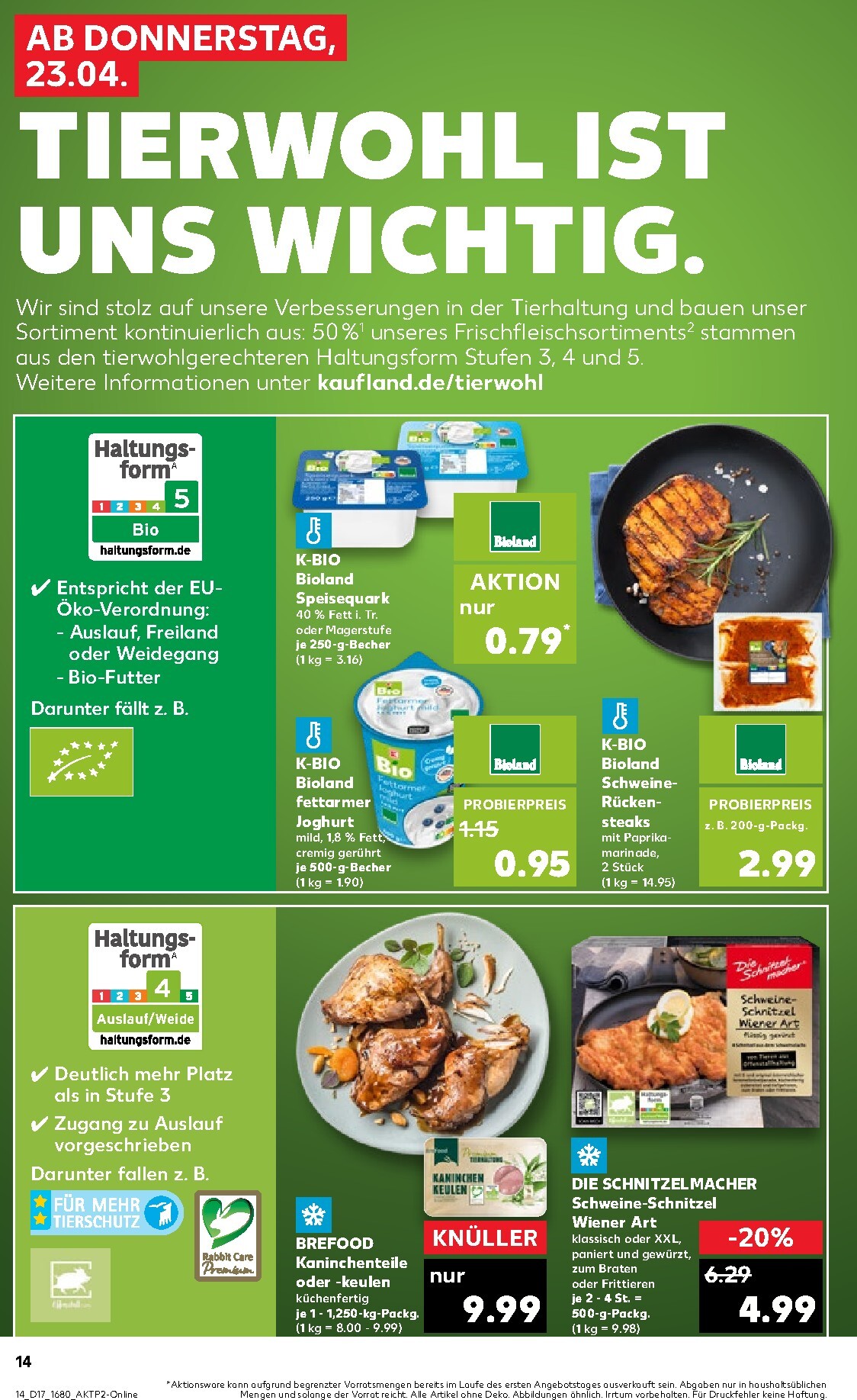 kaufland - Kaufland Prospekt nächste Woche – von Donnerstag 23.04.2026 bis Mittwoch 29.04.2026 - page: 14