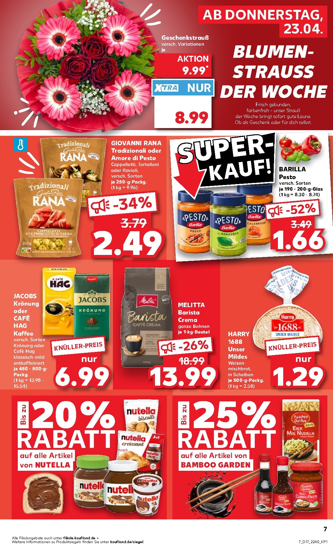 kaufland - Kaufland Prospekt nächste Woche – von Donnerstag 23.04.2026 bis Mittwoch 29.04.2026 - page: 7