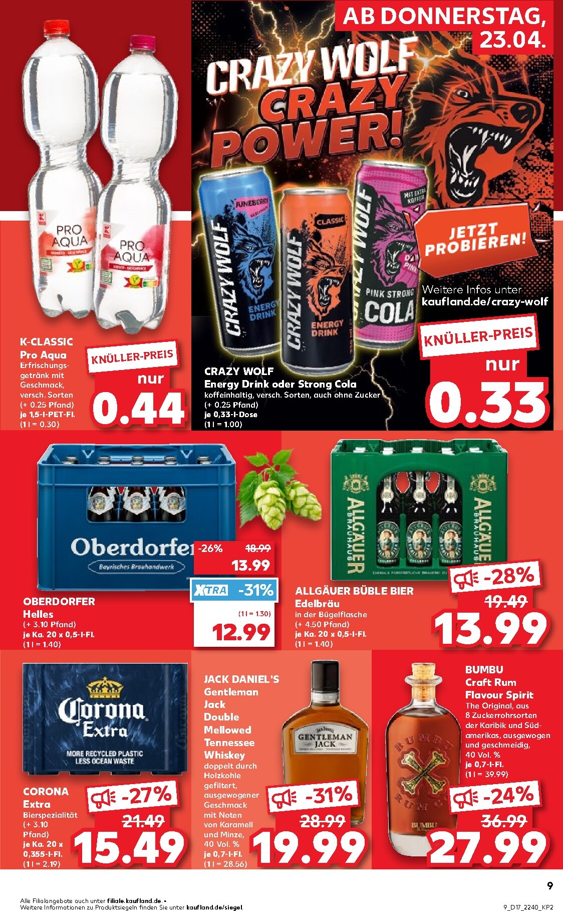 kaufland - Kaufland Prospekt nächste Woche – von Donnerstag 23.04.2026 bis Mittwoch 29.04.2026 - page: 9