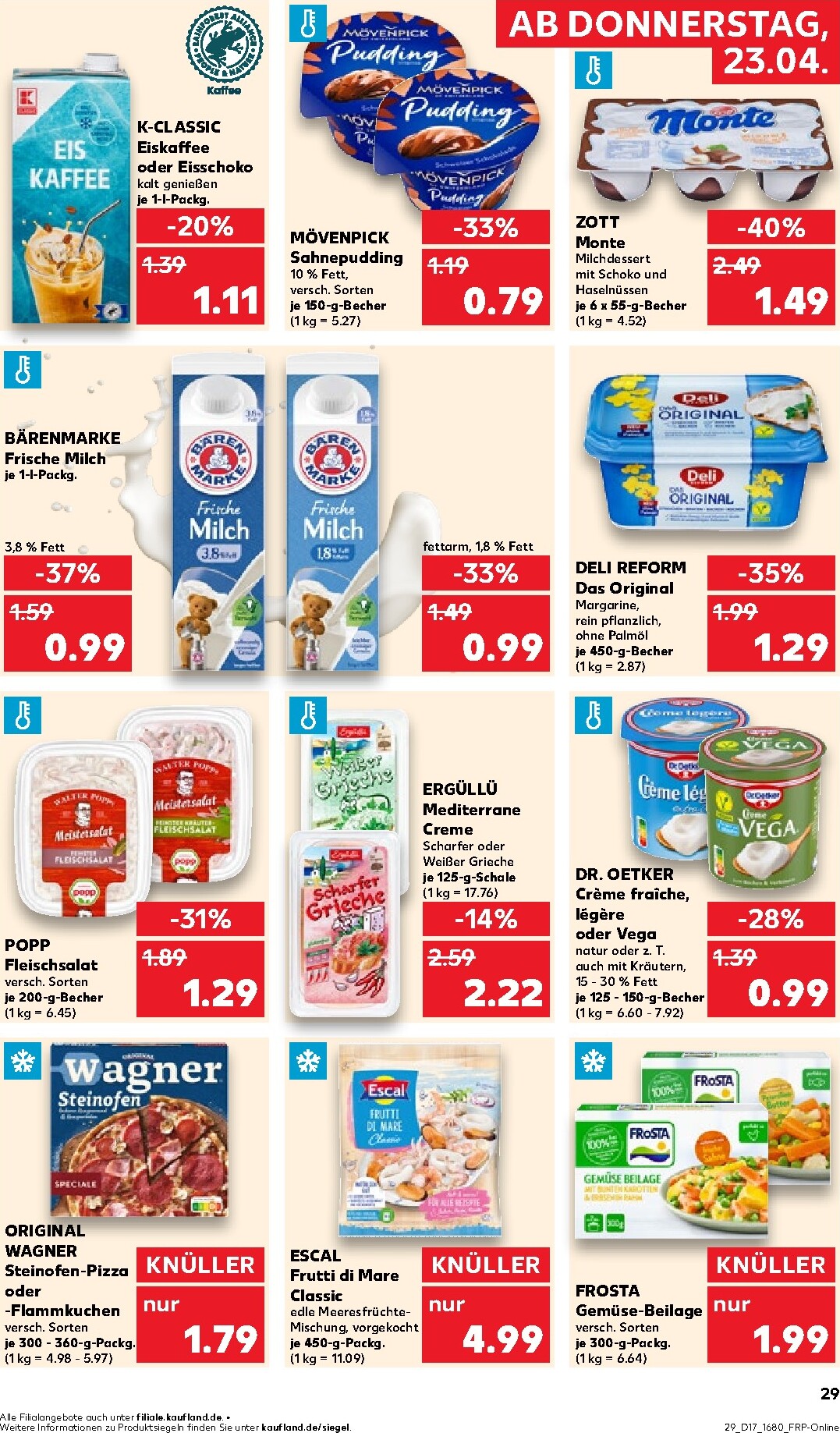 kaufland - Kaufland Prospekt nächste Woche – von Donnerstag 23.04.2026 bis Mittwoch 29.04.2026 - page: 29