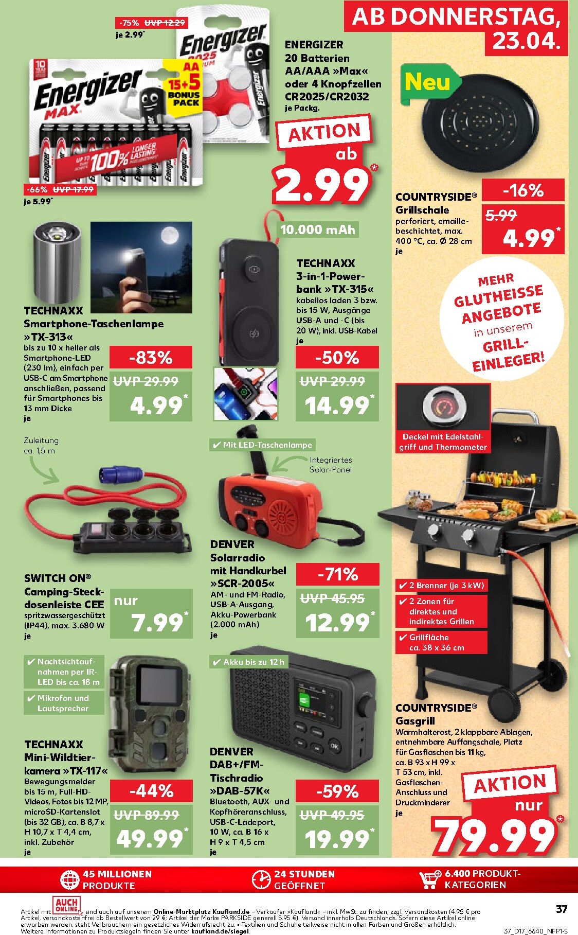 kaufland - Kaufland Prospekt nächste Woche – von Donnerstag 23.04.2026 bis Mittwoch 29.04.2026 - page: 37