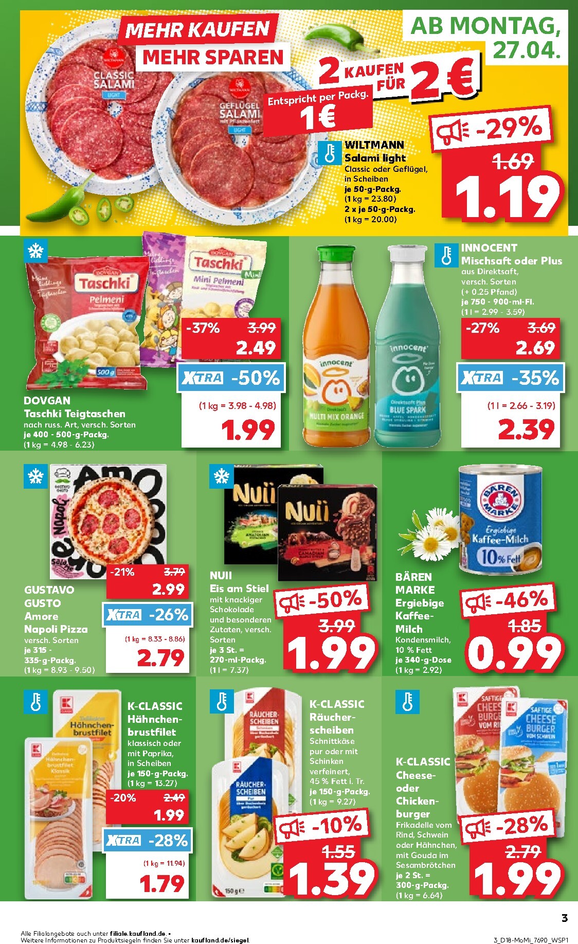 kaufland - Kaufland Prospekt nächste Woche – von Montag 27.04.2026 bis Mittwoch 29.04.2026 - page: 3