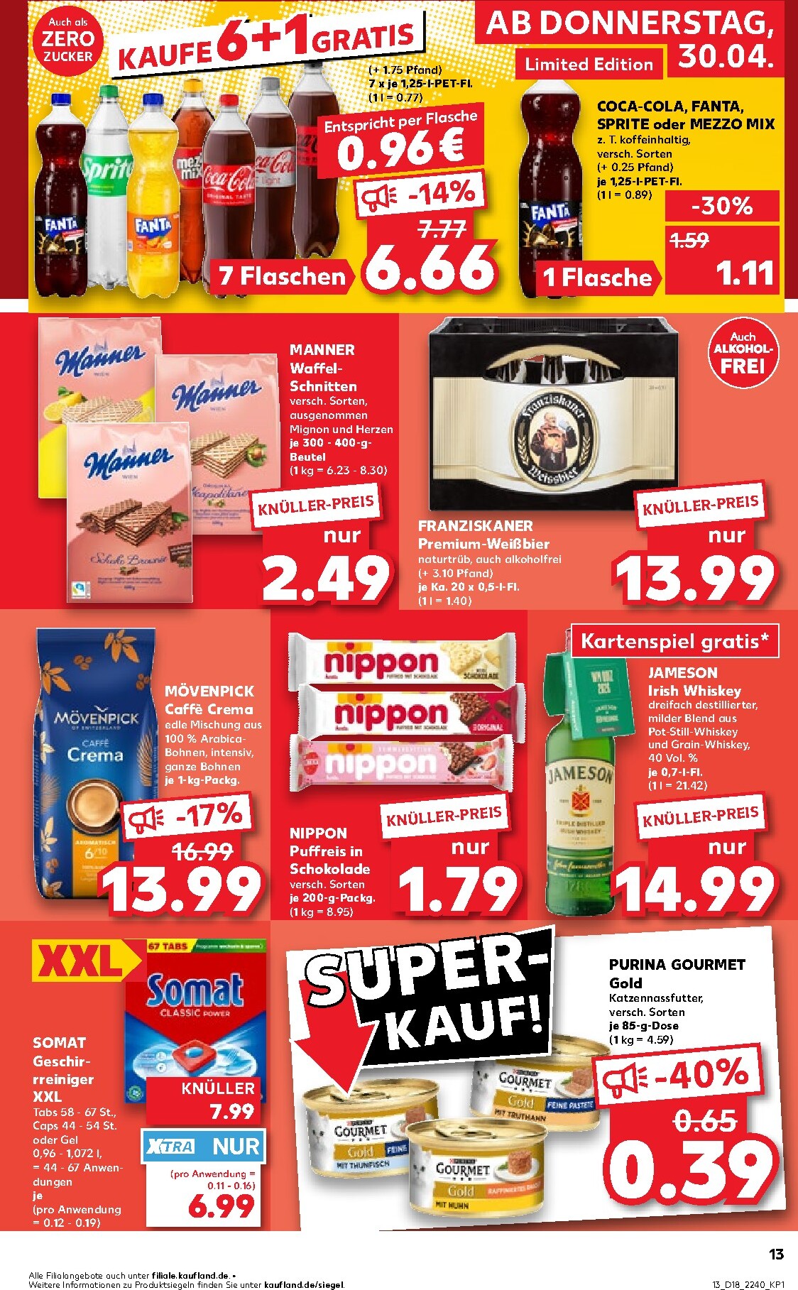 kaufland - Kaufland Prospekt nächste Woche – von Donnerstag 30.04.2026 bis Mittwoch 06.05.2026 - page: 13