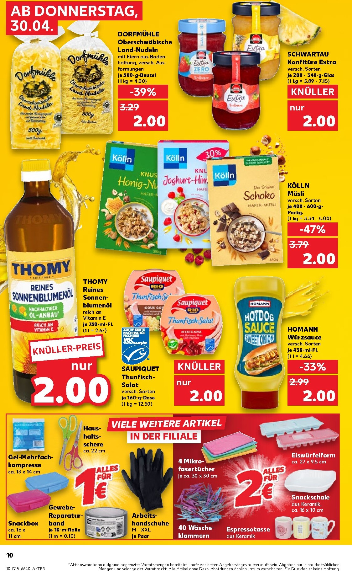 kaufland - Kaufland Prospekt nächste Woche – von Donnerstag 30.04.2026 bis Mittwoch 06.05.2026 - page: 10