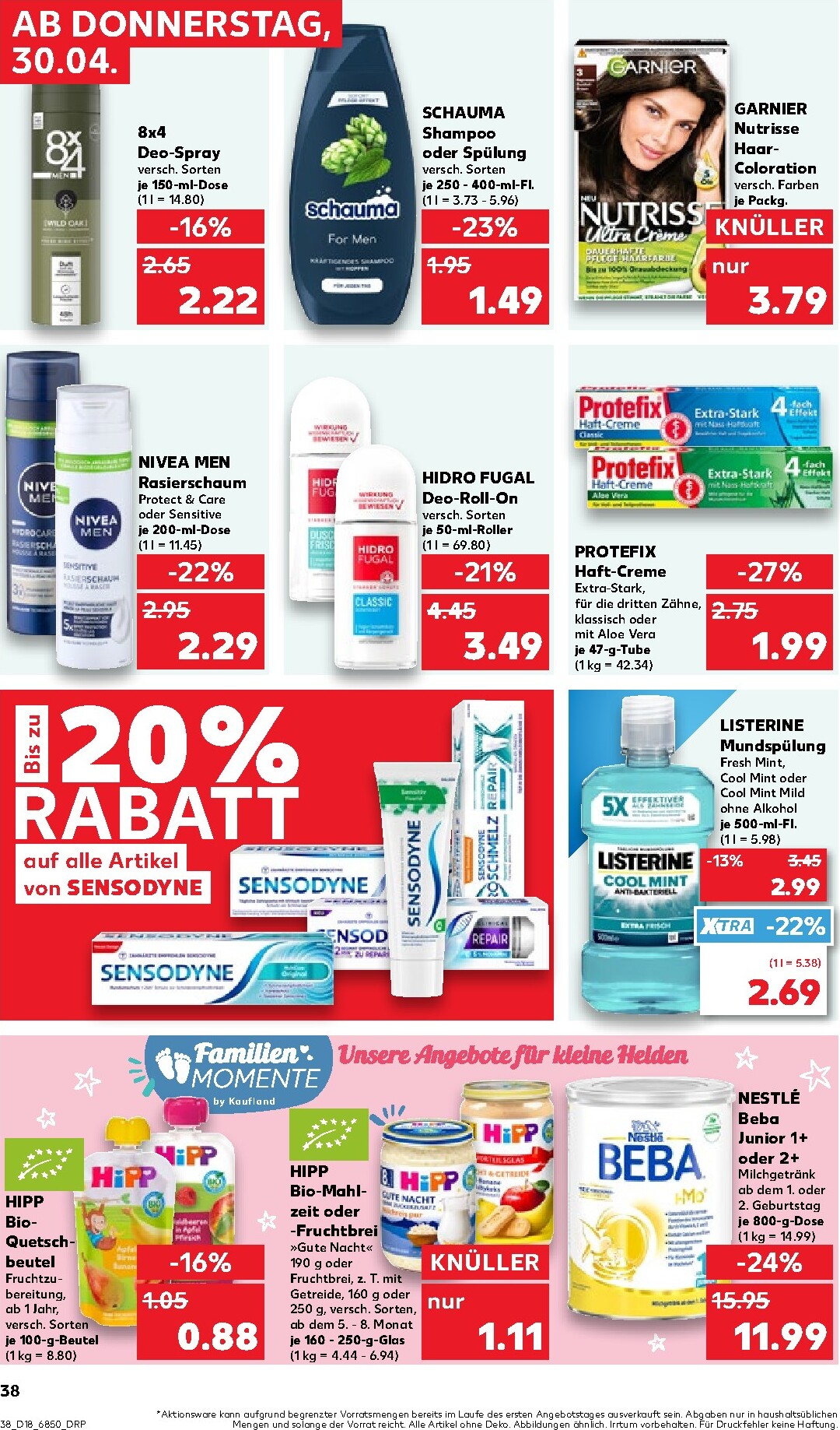 kaufland - Kaufland Prospekt nächste Woche – von Donnerstag 30.04.2026 bis Mittwoch 06.05.2026 - page: 38