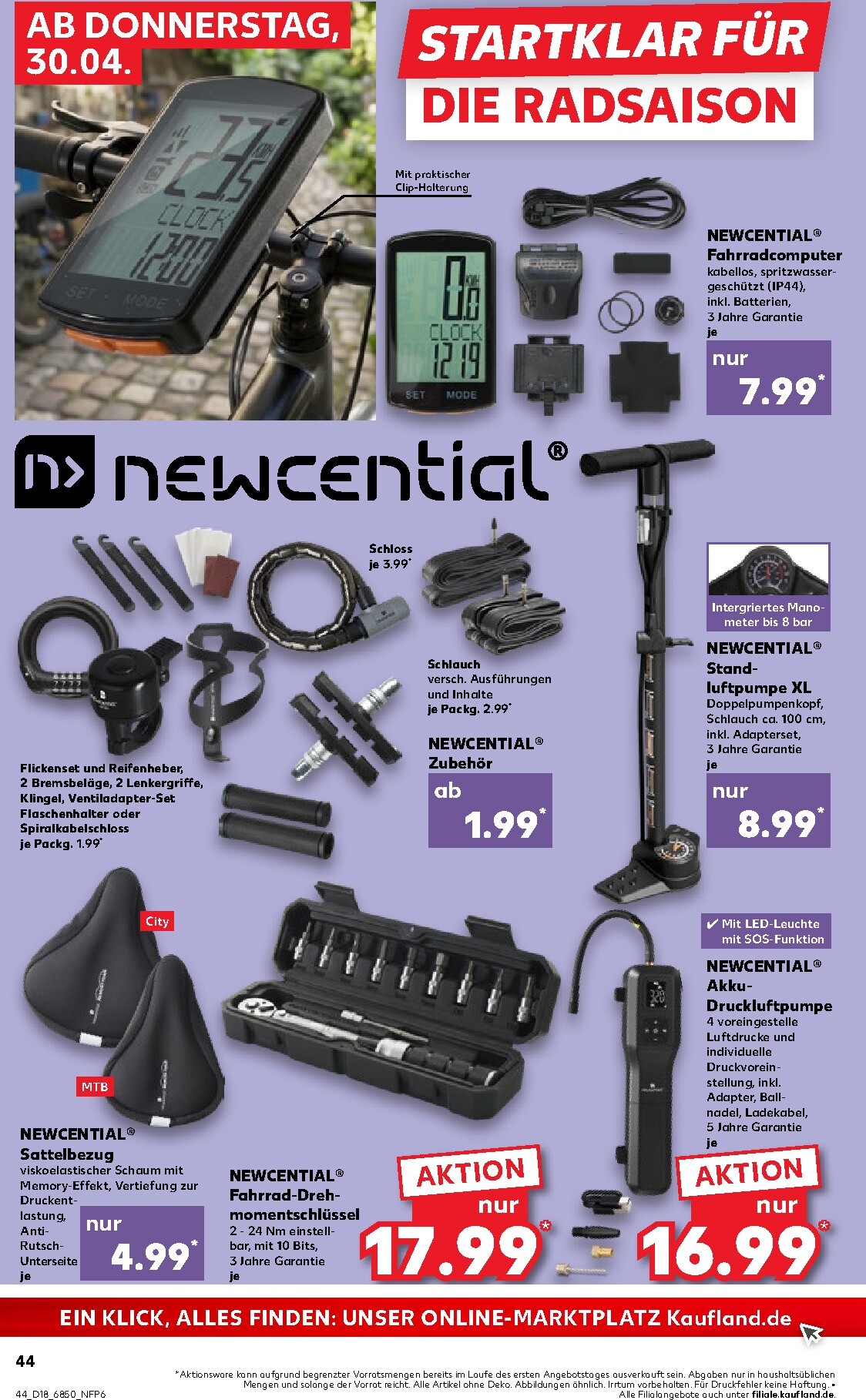 kaufland - Kaufland Prospekt nächste Woche – von Donnerstag 30.04.2026 bis Mittwoch 06.05.2026 - page: 44