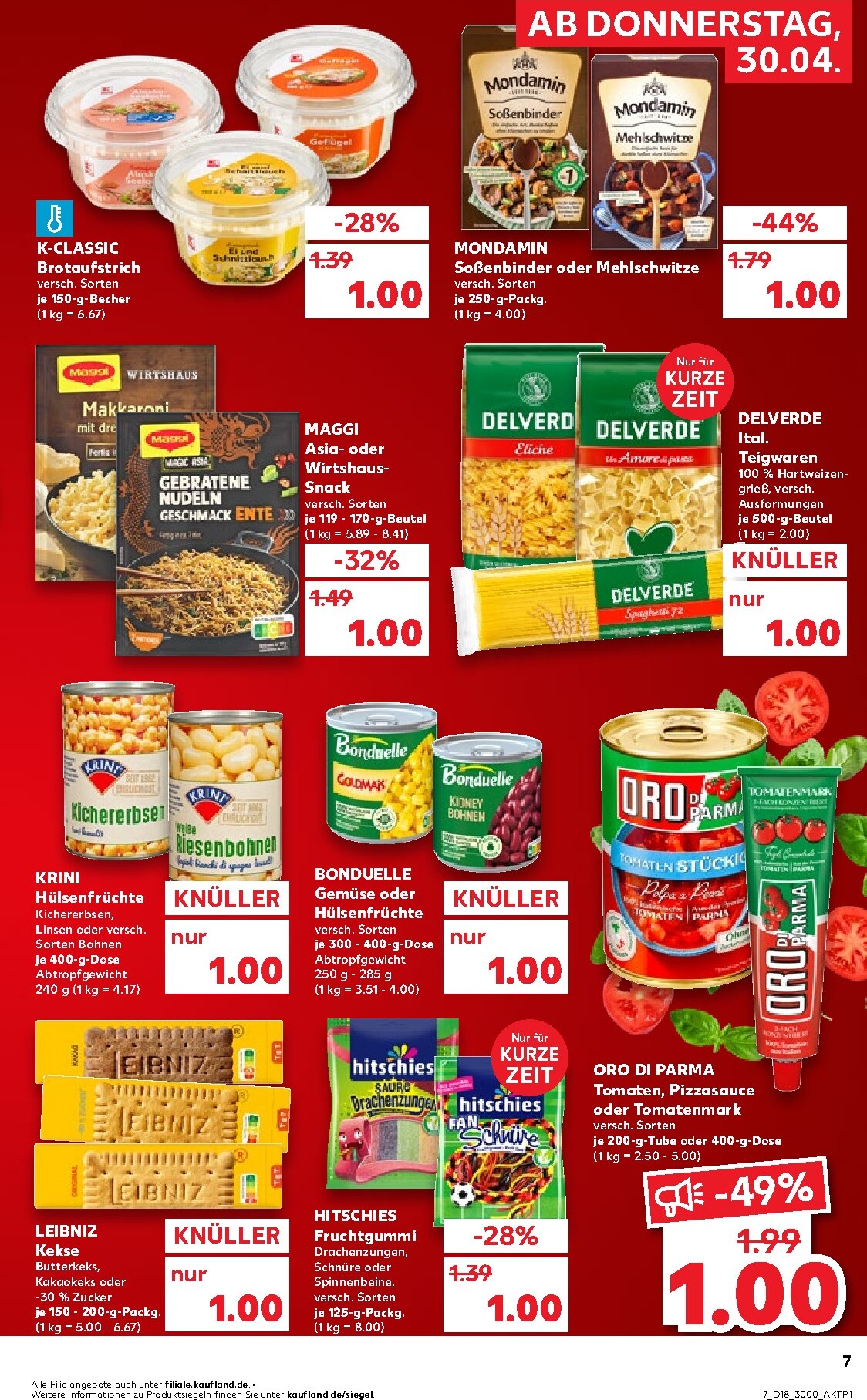 kaufland - Kaufland Prospekt nächste Woche – von Donnerstag 30.04.2026 bis Mittwoch 06.05.2026 - page: 7