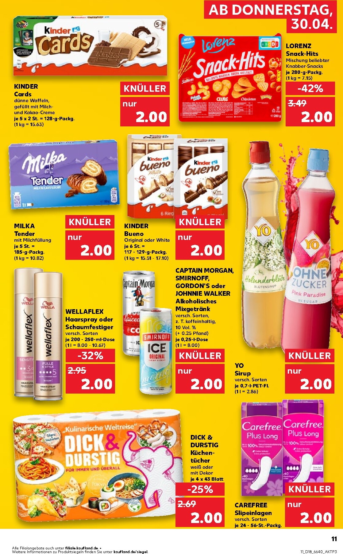 kaufland - Kaufland Prospekt nächste Woche – von Donnerstag 30.04.2026 bis Mittwoch 06.05.2026 - page: 11