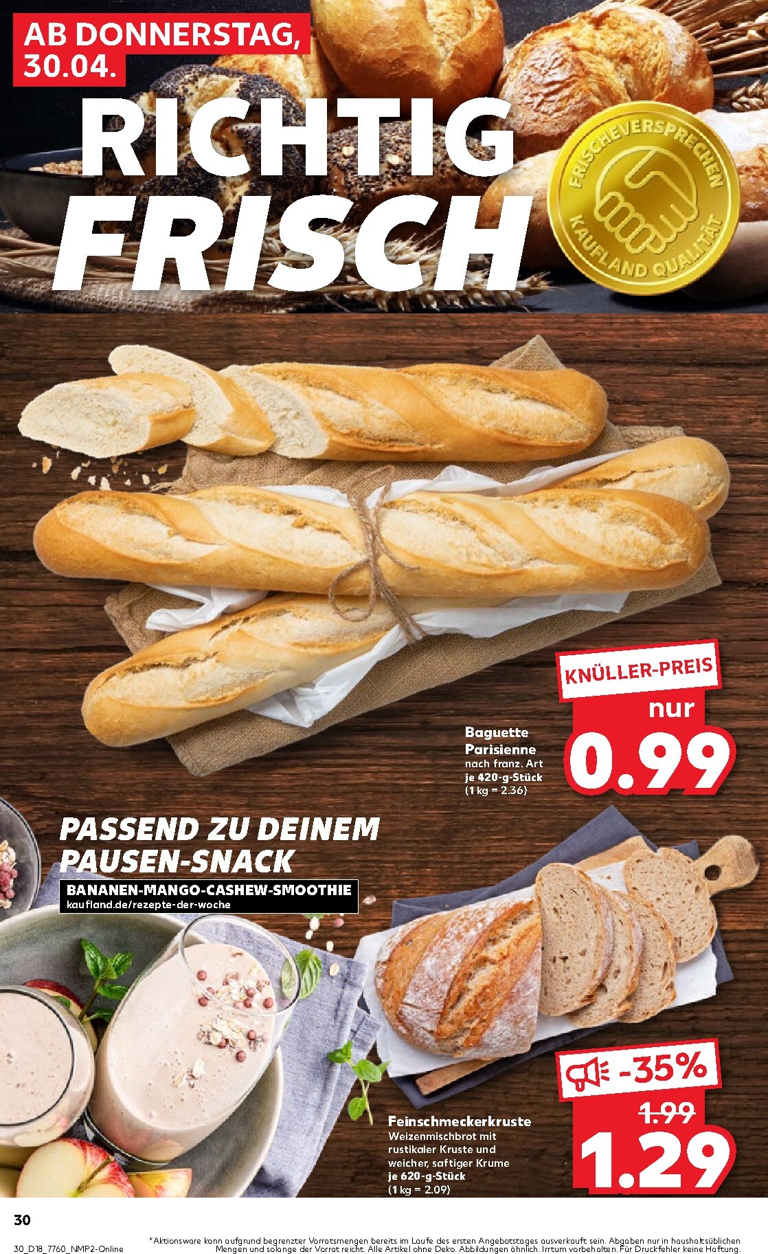 kaufland - Kaufland Prospekt nächste Woche – von Donnerstag 30.04.2026 bis Mittwoch 06.05.2026 - page: 30