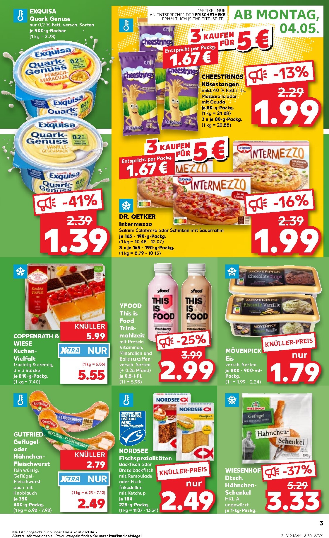 kaufland - Kaufland - Angebote ab Montag Prospekt nächste Woche – von Montag 04.05.2026 bis Mittwoch 06.05.2026 - page: 3