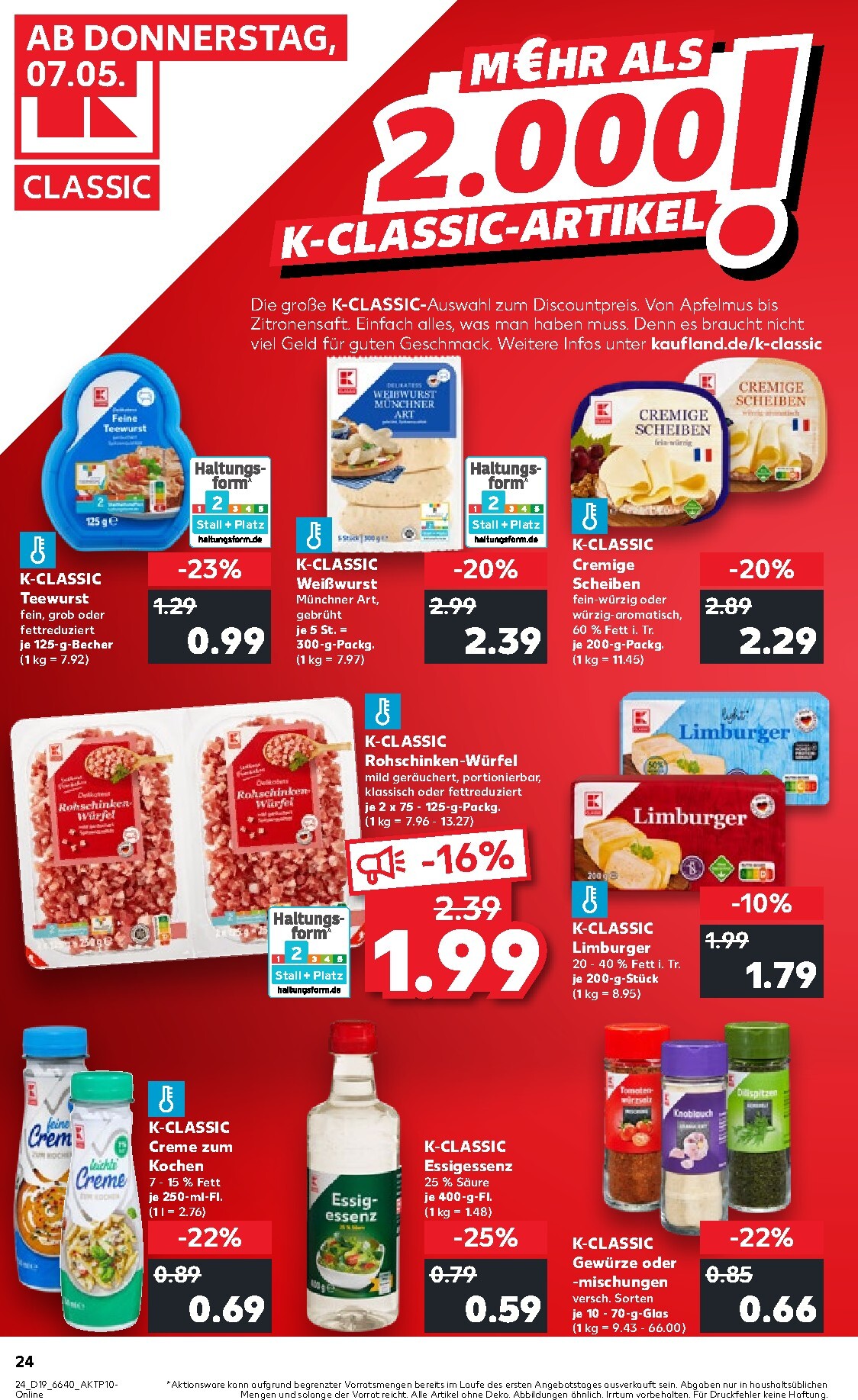 kaufland - Kaufland Prospekt nächste Woche – von Donnerstag 07.05.2026 bis Mittwoch 13.05.2026 - page: 24
