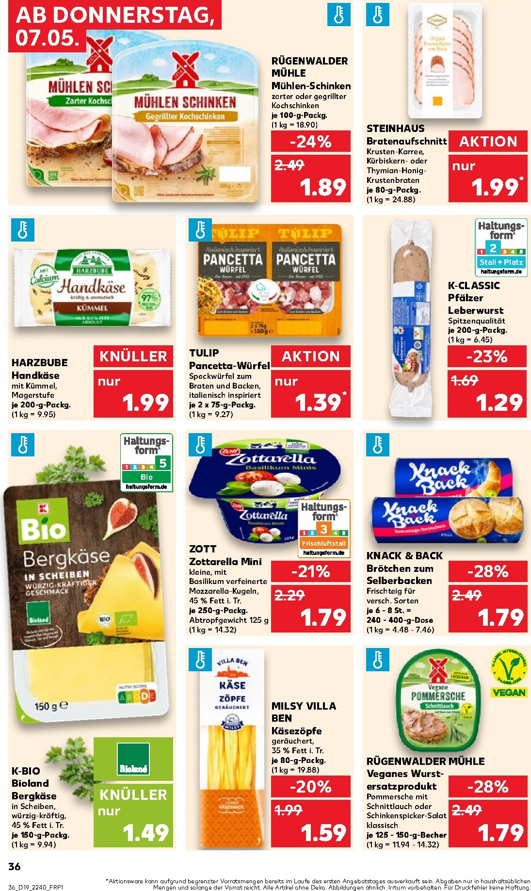 kaufland - Kaufland Prospekt nächste Woche – von Donnerstag 07.05.2026 bis Mittwoch 13.05.2026 - page: 36