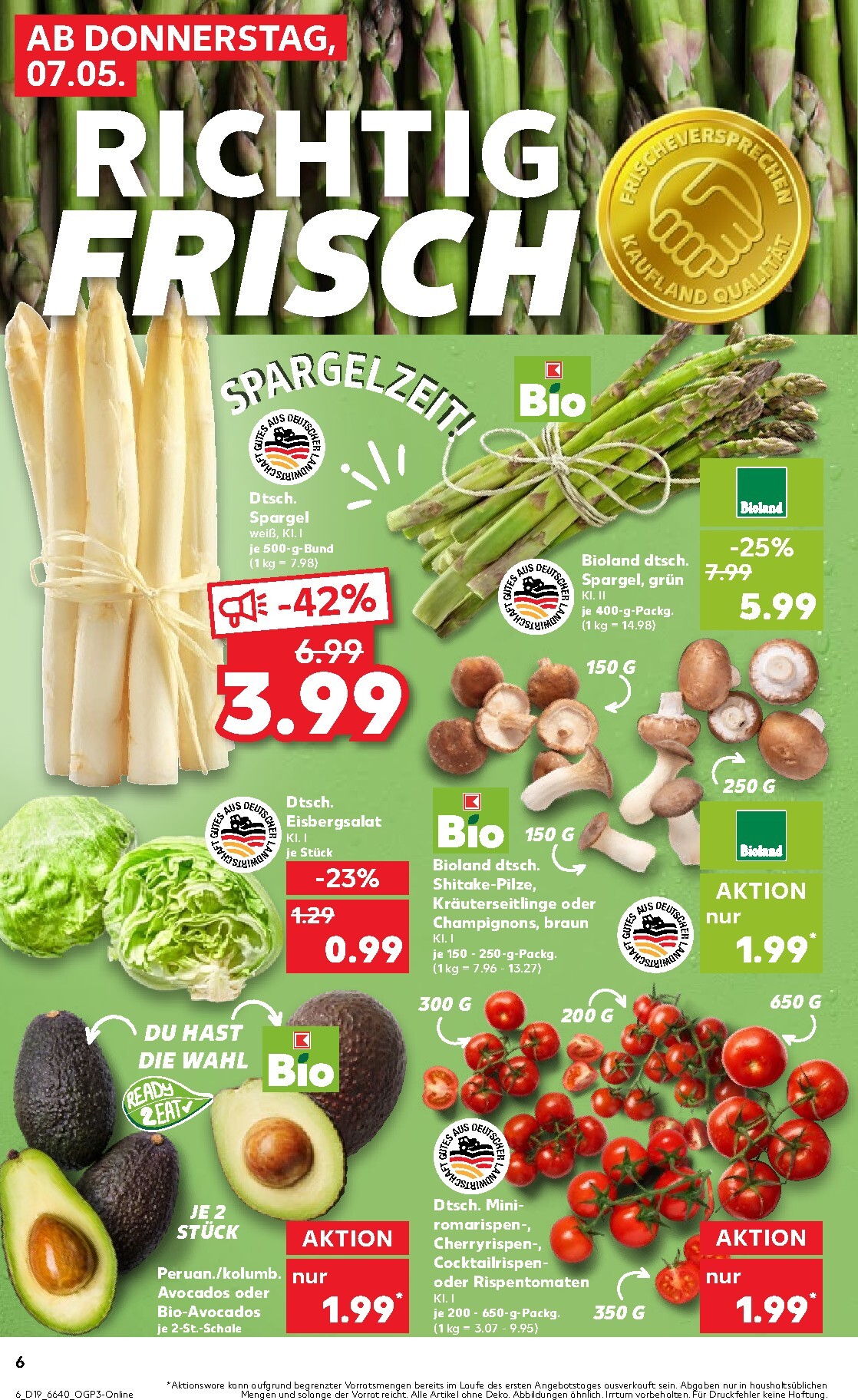 kaufland - Kaufland Prospekt nächste Woche – von Donnerstag 07.05.2026 bis Mittwoch 13.05.2026 - page: 6
