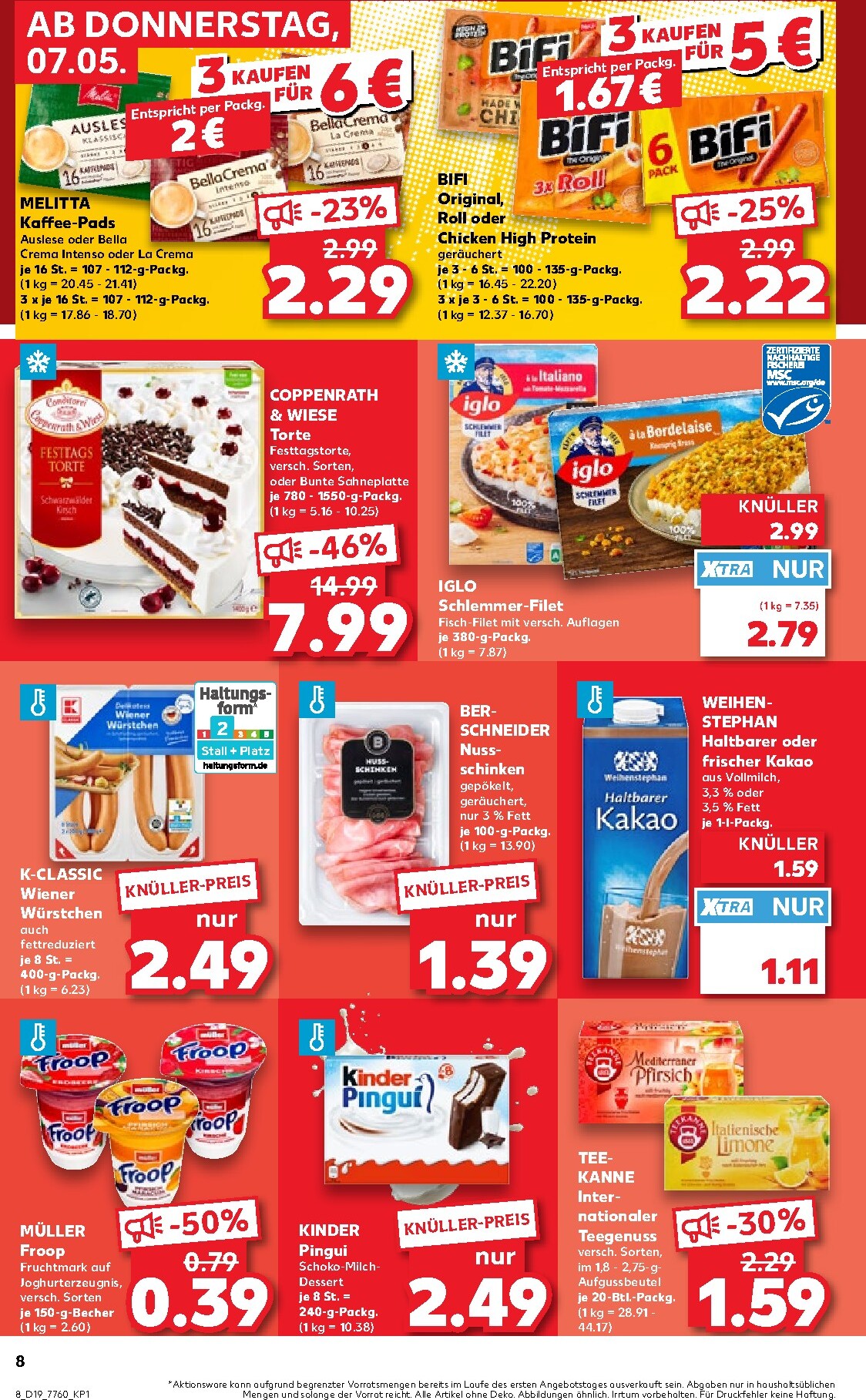 kaufland - Kaufland Prospekt nächste Woche – von Donnerstag 07.05.2026 bis Mittwoch 13.05.2026 - page: 8