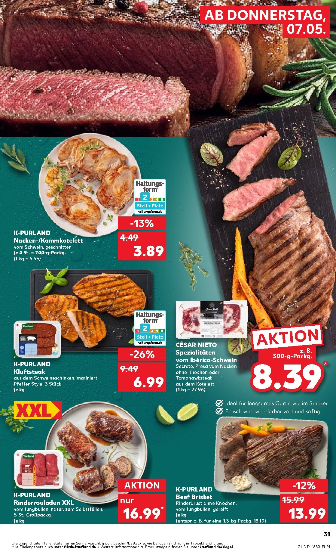 kaufland - Kaufland Prospekt nächste Woche – von Donnerstag 07.05.2026 bis Mittwoch 13.05.2026 - page: 31